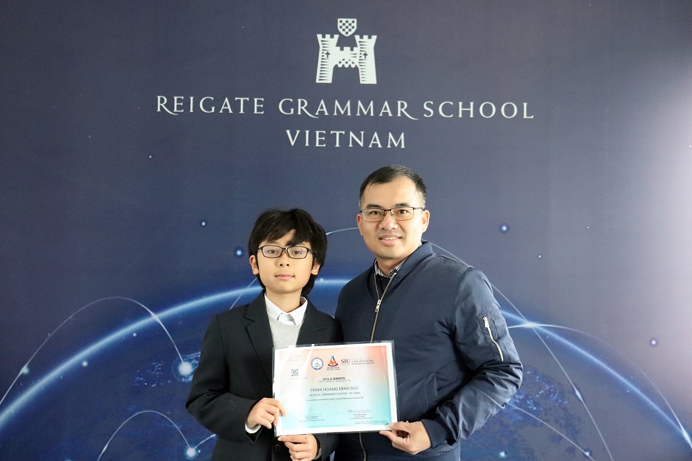 Duc Minh Hoang TRINH (Ben) and his journey to finding a passion for Maths at RGSV