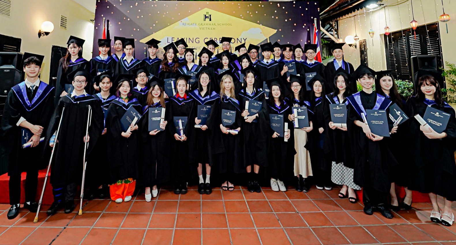 IBDP Leaving Ceremony at British Ambassadors Residence in Hanoi