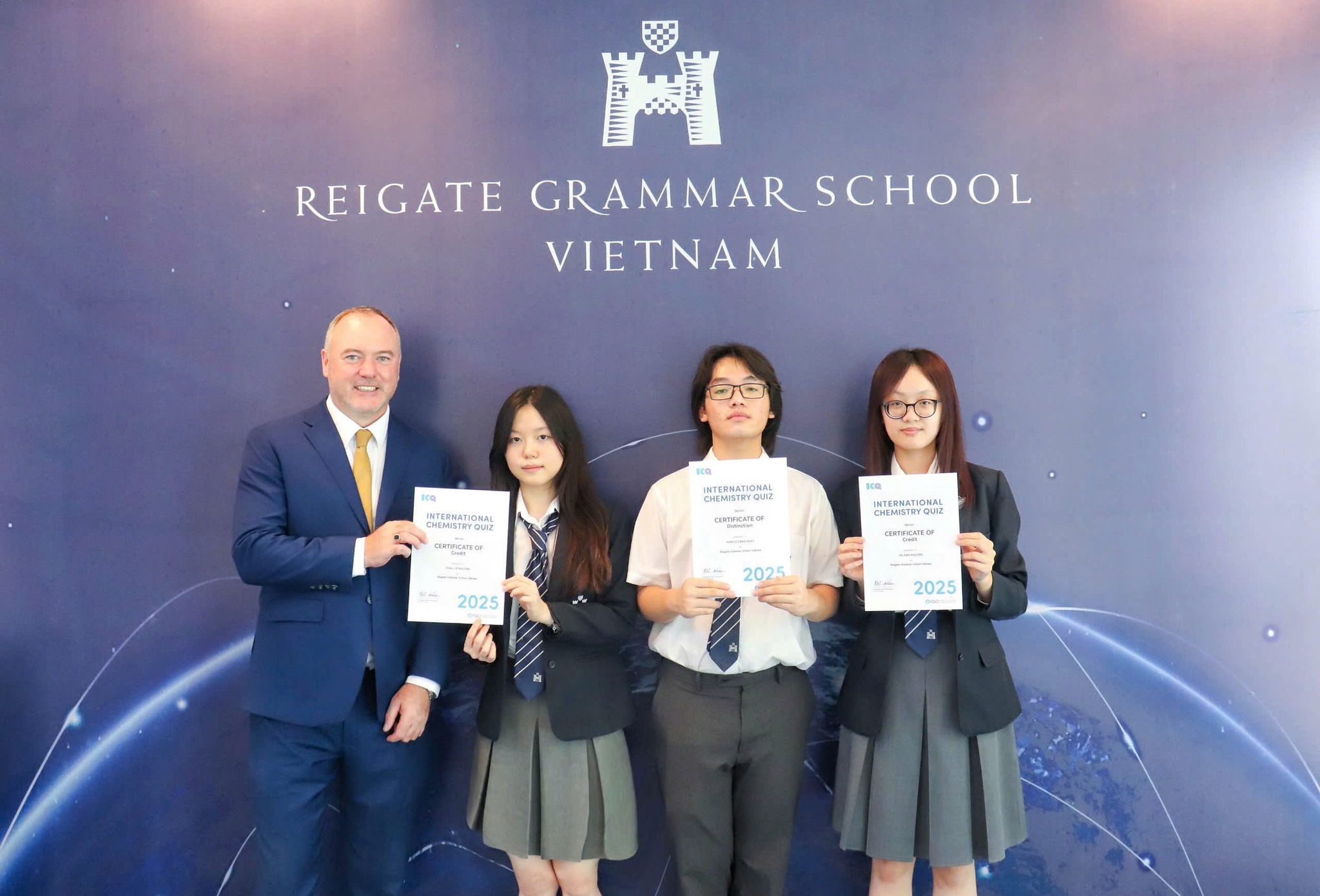 RGSV students shine in Global Chemistry Challenge – ICQ 2025!