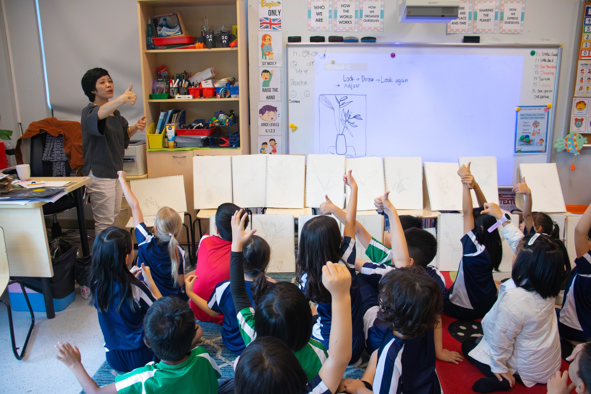 Year 3 students turn nature into art! 🎨🌿