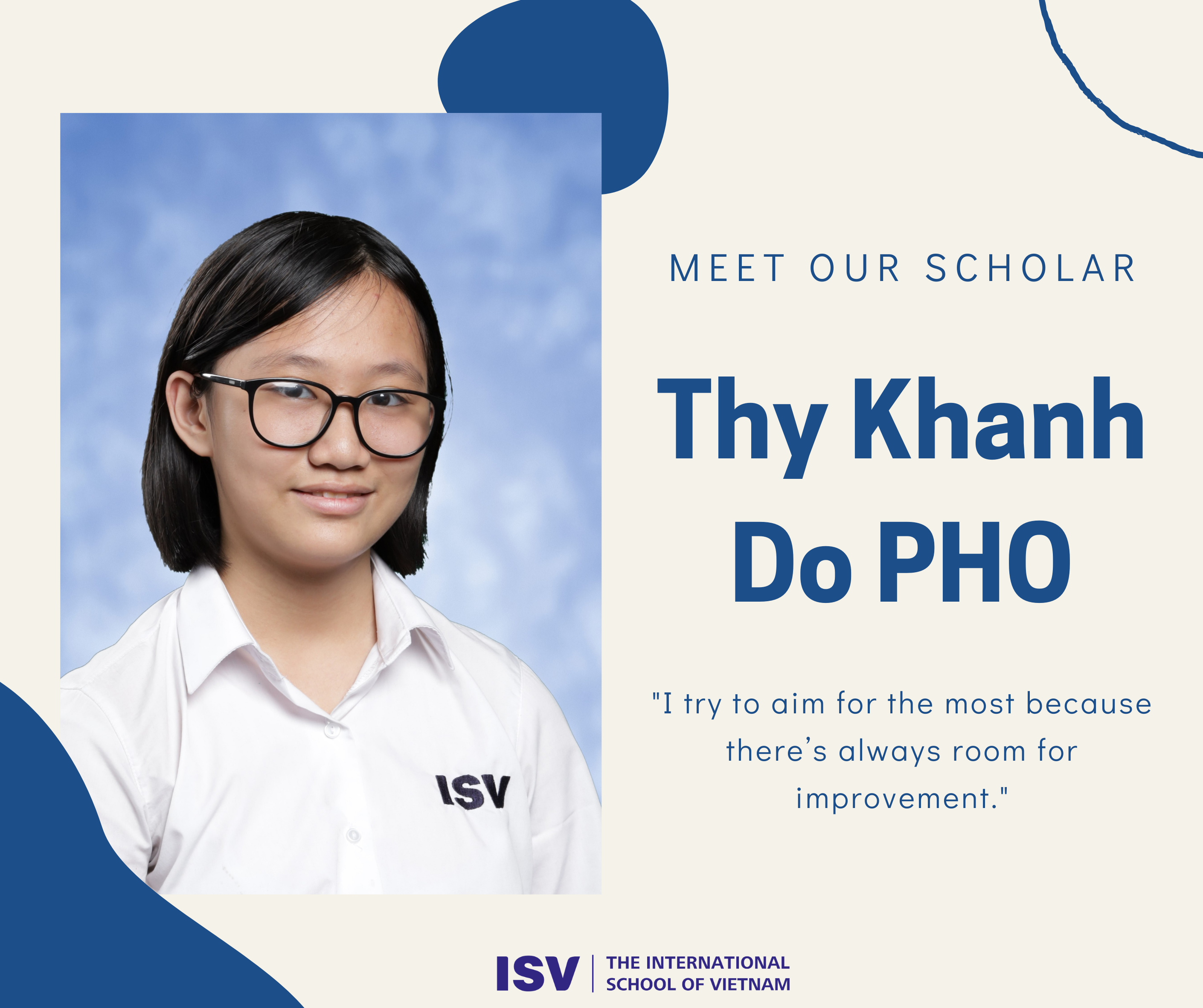 Meet Our Scholar - Thy Khanh Do PHO