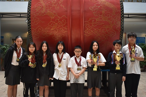 ISVs students at Hanoi Round of the World Scholars Cup, 2021
