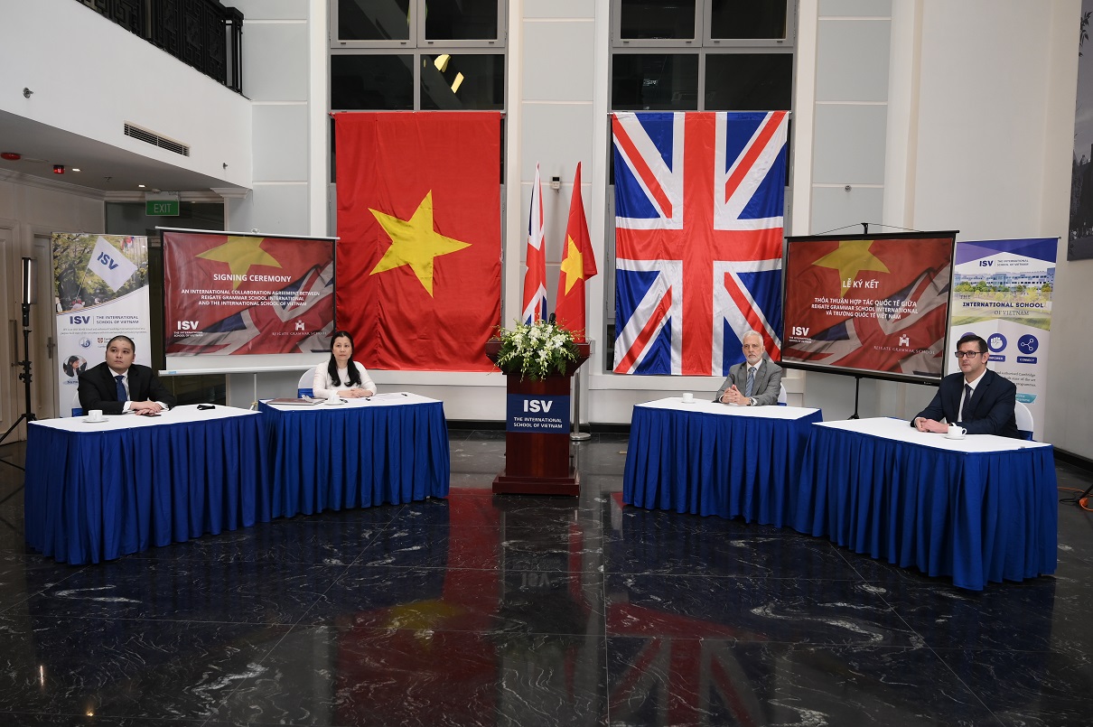ISV to become the 1st ever school in Vietnam with UK brand and trademark