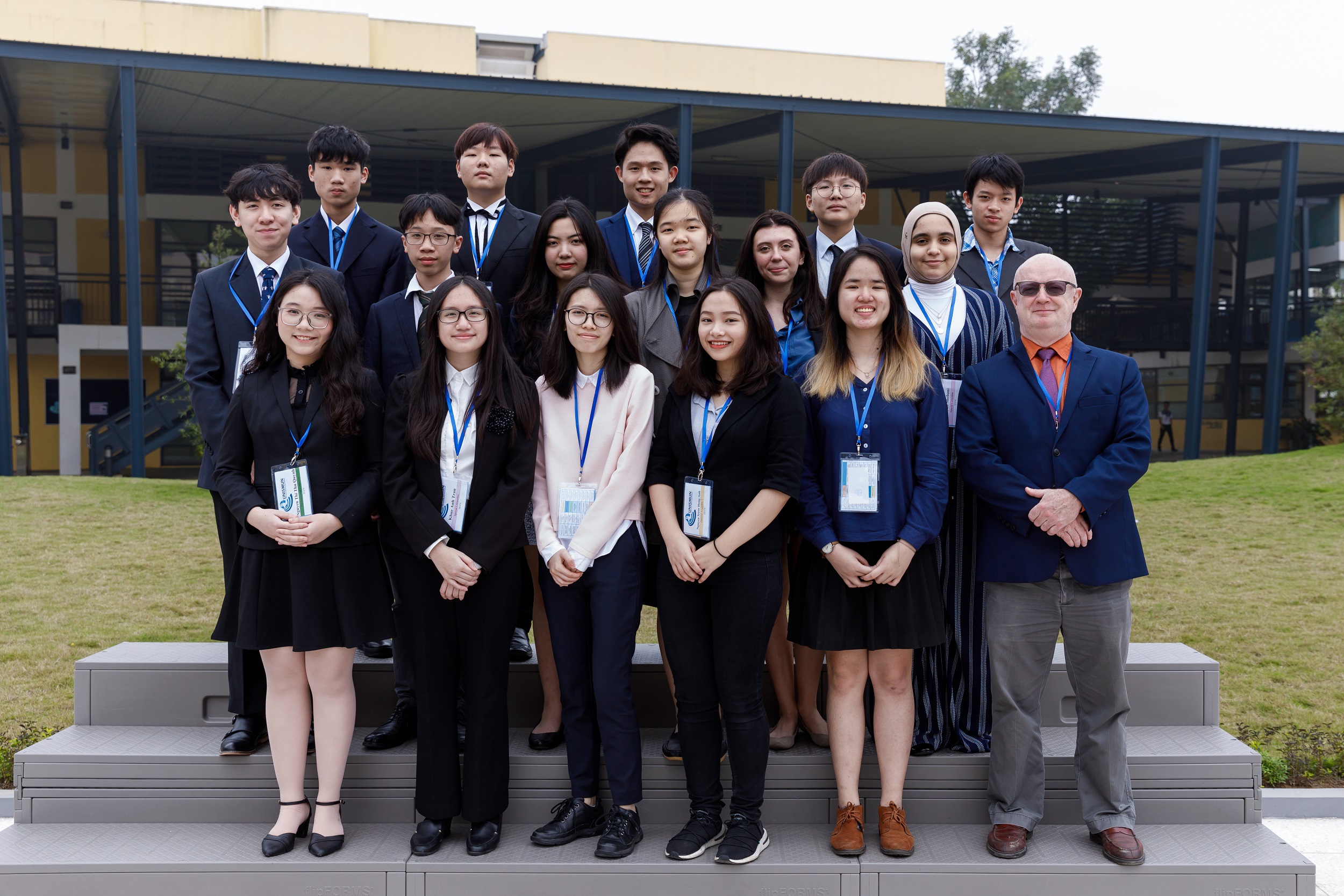 ISV delegation at another MUN conference