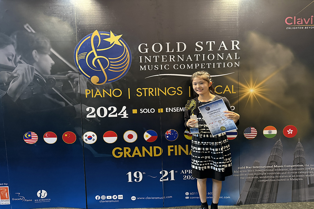 RGS Vietnam Year 6 Pupil Wins Gold at Goldstar International Music Competition