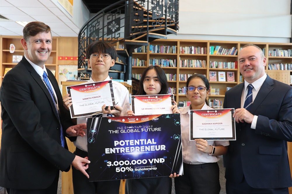 Year 11 Students Winning 2nd Place in the Start Up 2023 The Global Future Competition