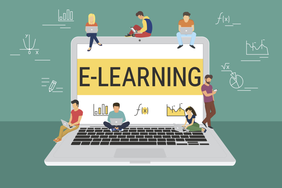Online learning activities at ISV
