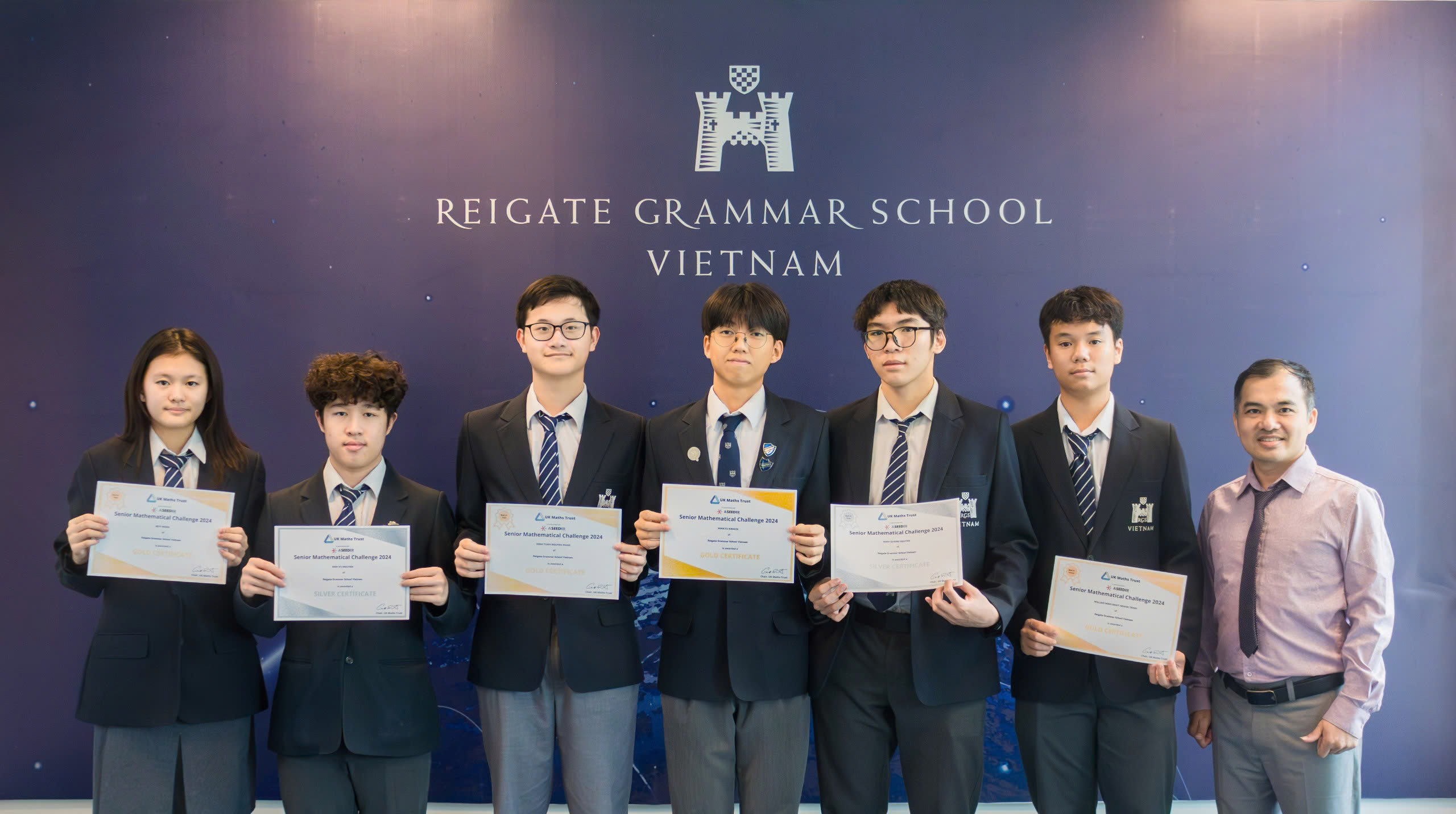 RGSV Students Shine at the 2024 UKMT-SMC