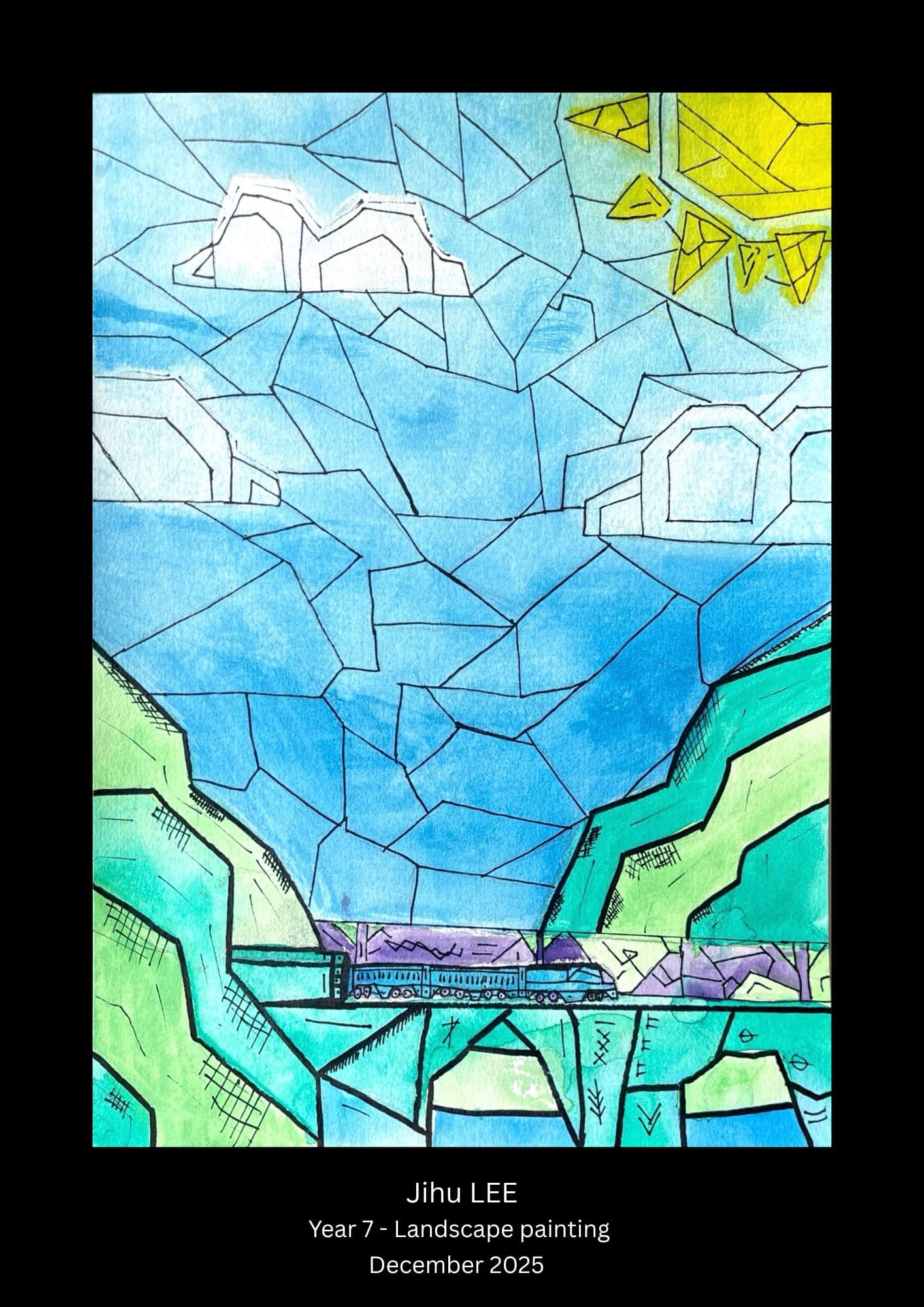 Year 7 - Landscape Painting 2