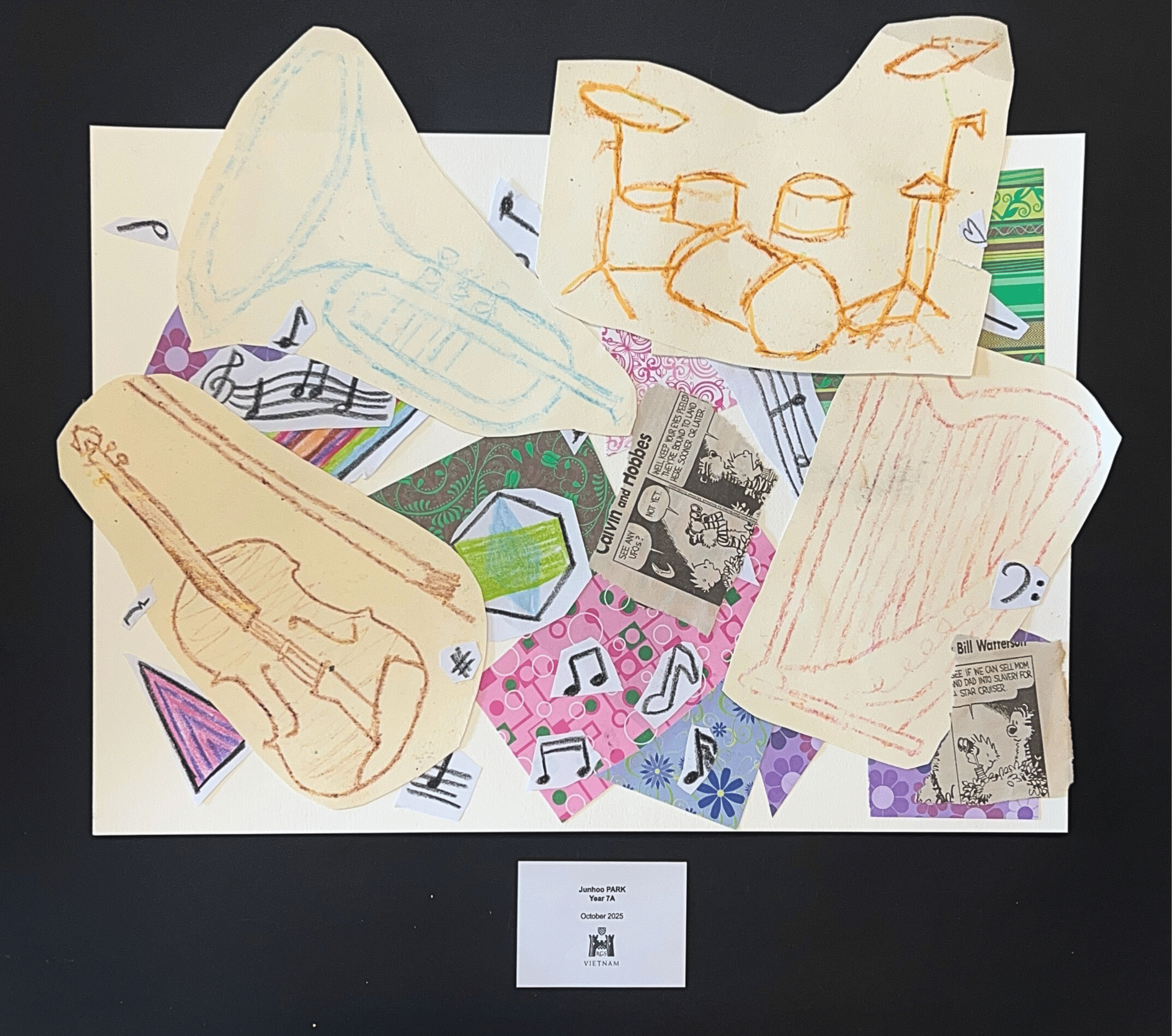 Year 7 - Drawing & Collage 3