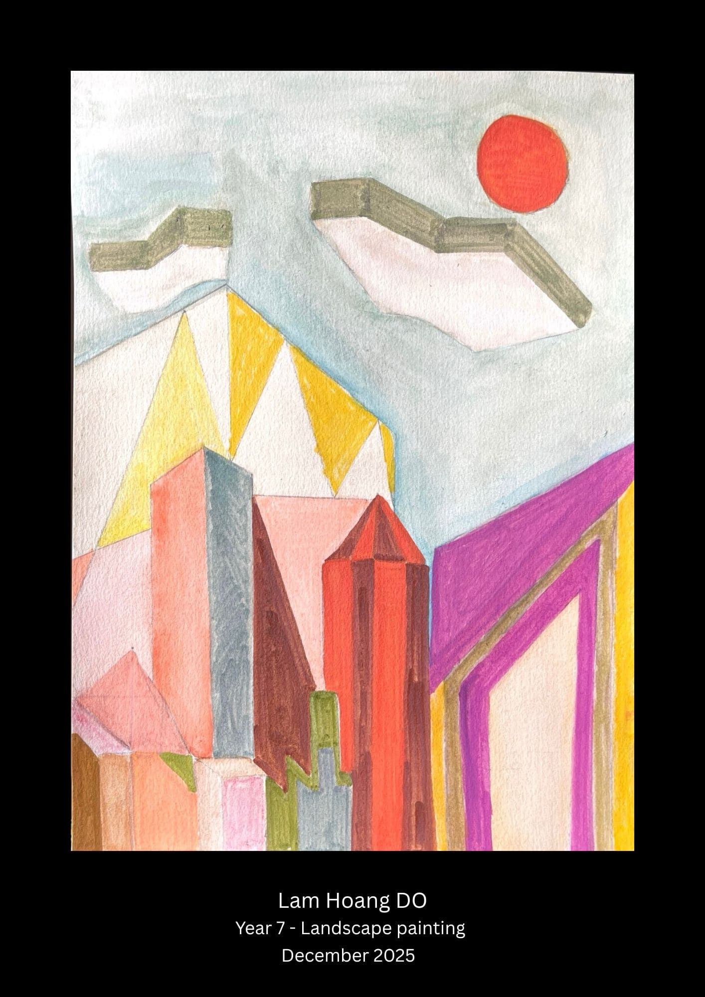 Year 7 - Landscape Painting 4