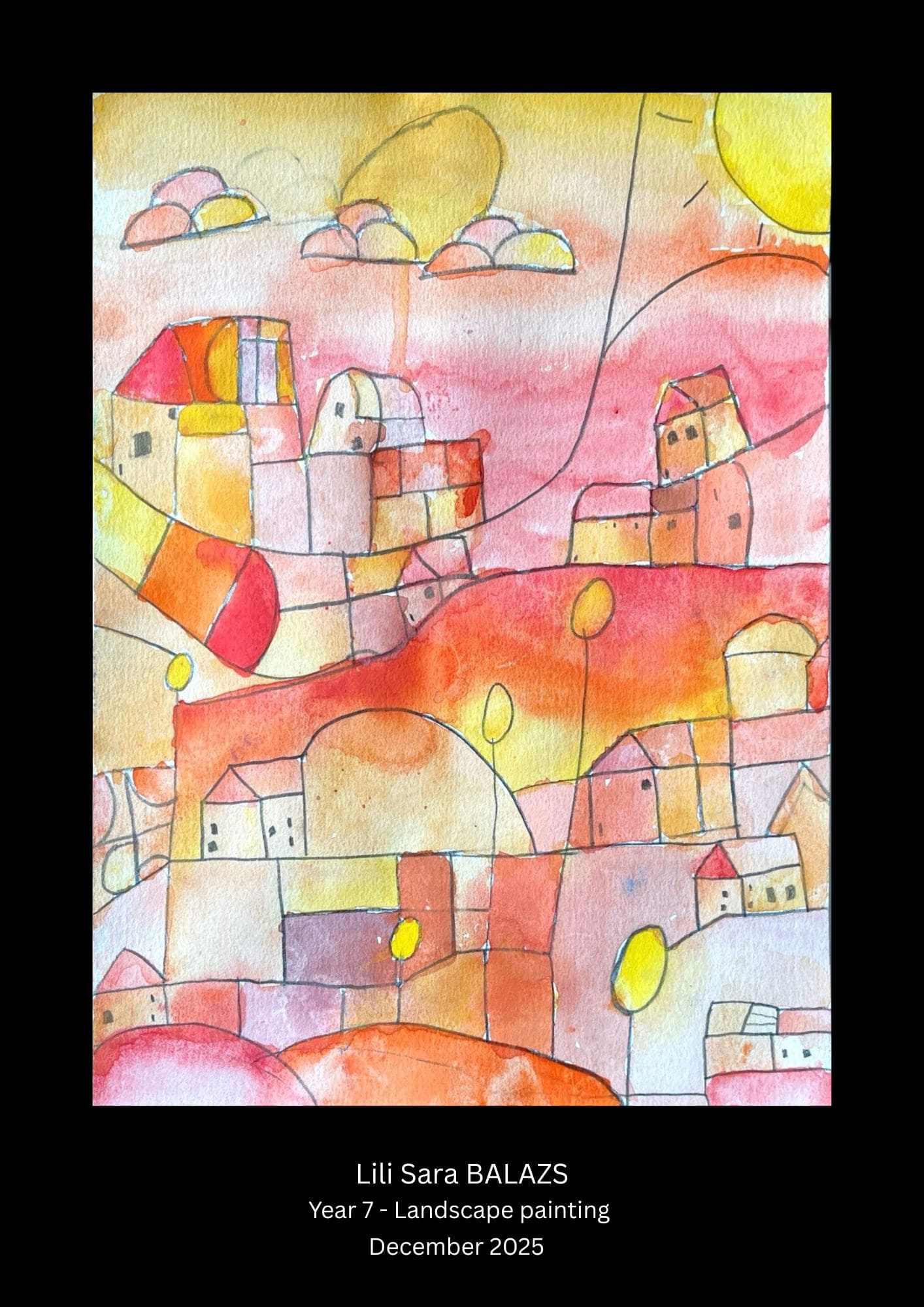Year 7 - Landscape Painting 5