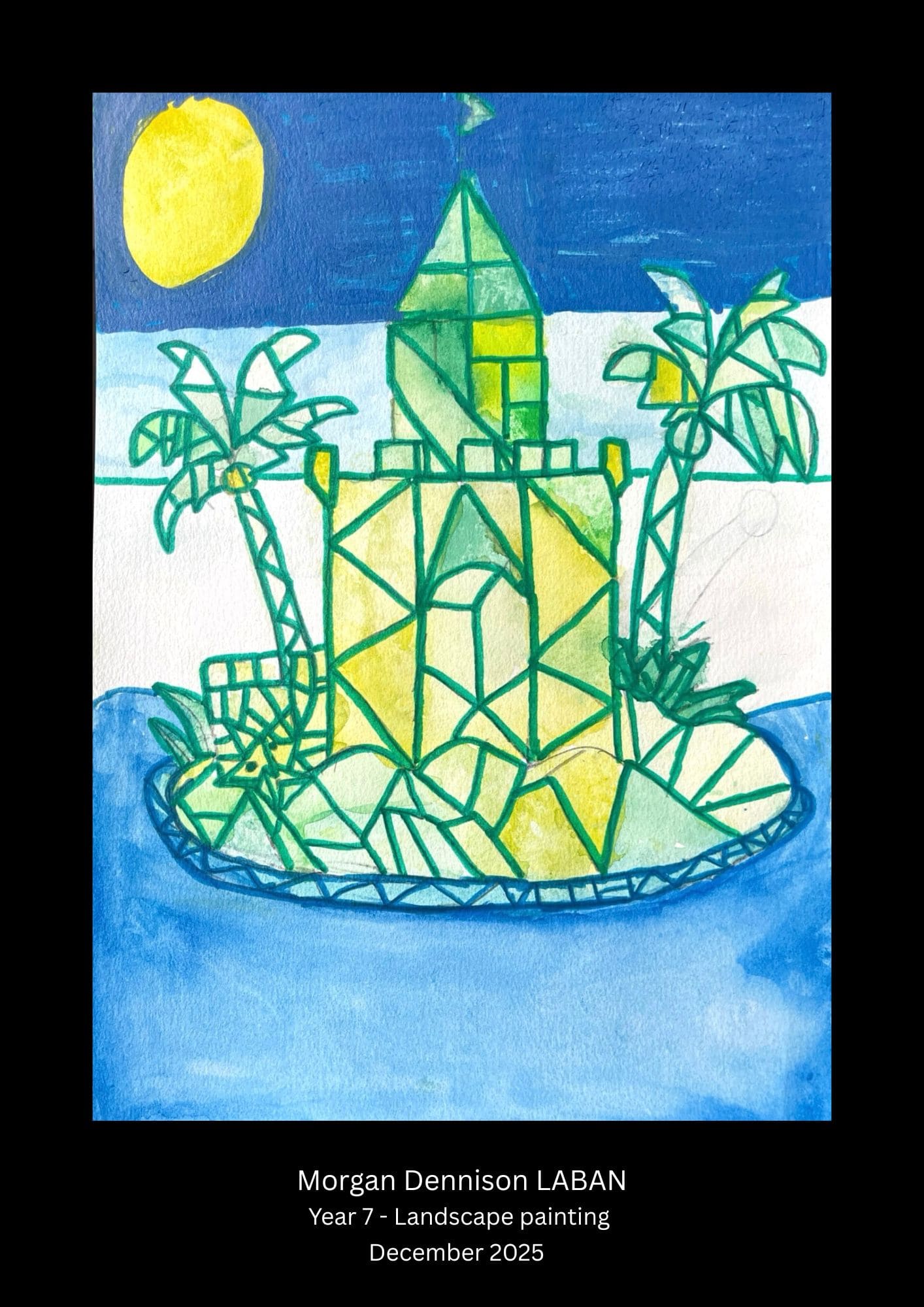 Year 7 - Landscape Painting 6