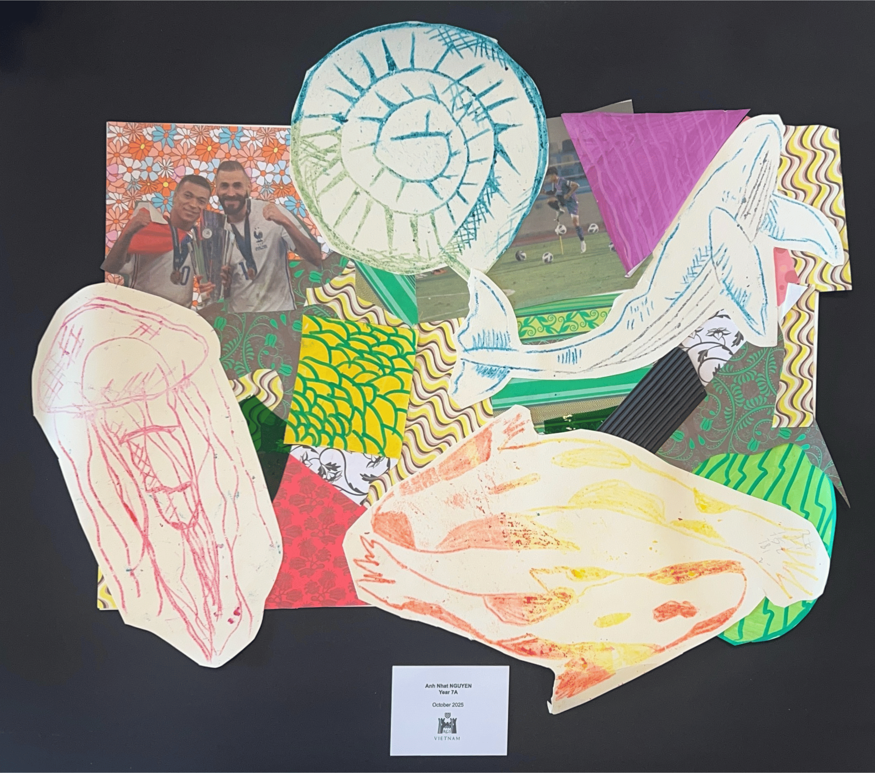 Year 7 - Drawing & Collage 7