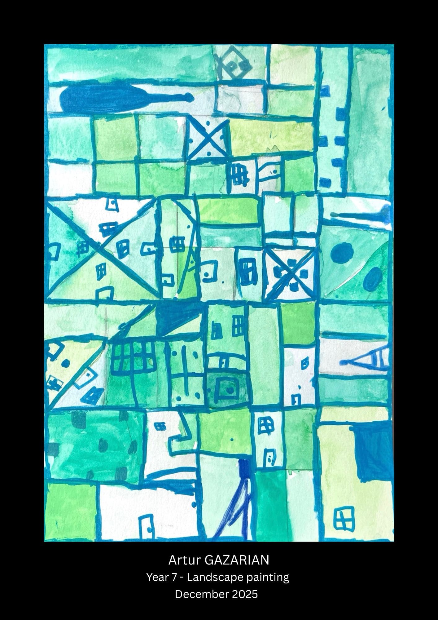Year 7 - Landscape Painting 12
