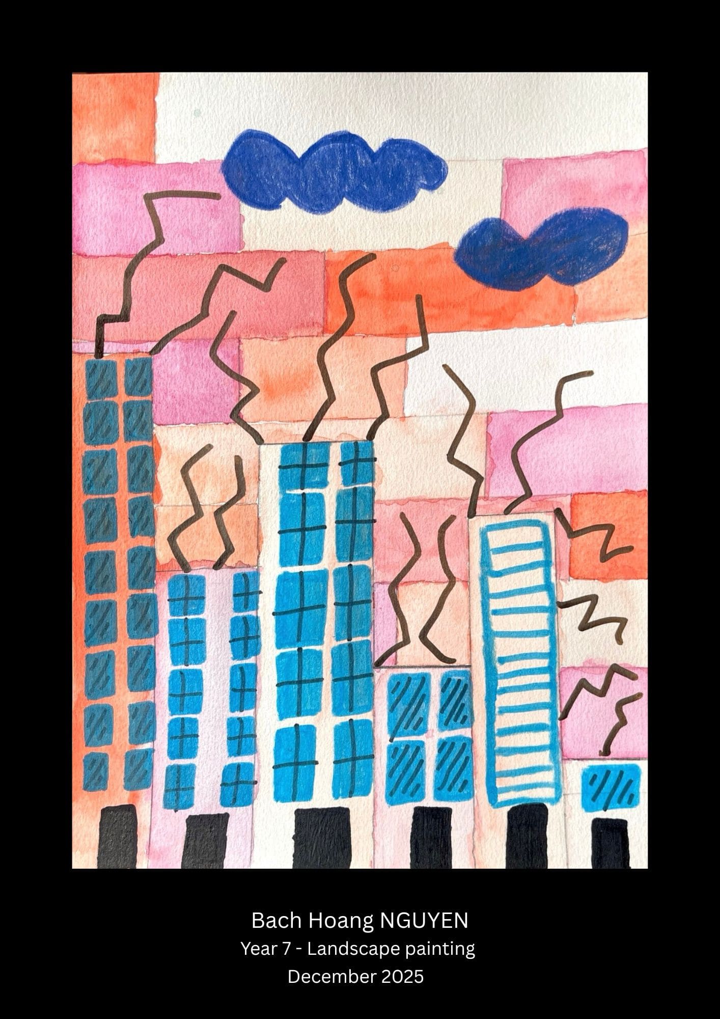 Year 7 - Landscape Painting 13
