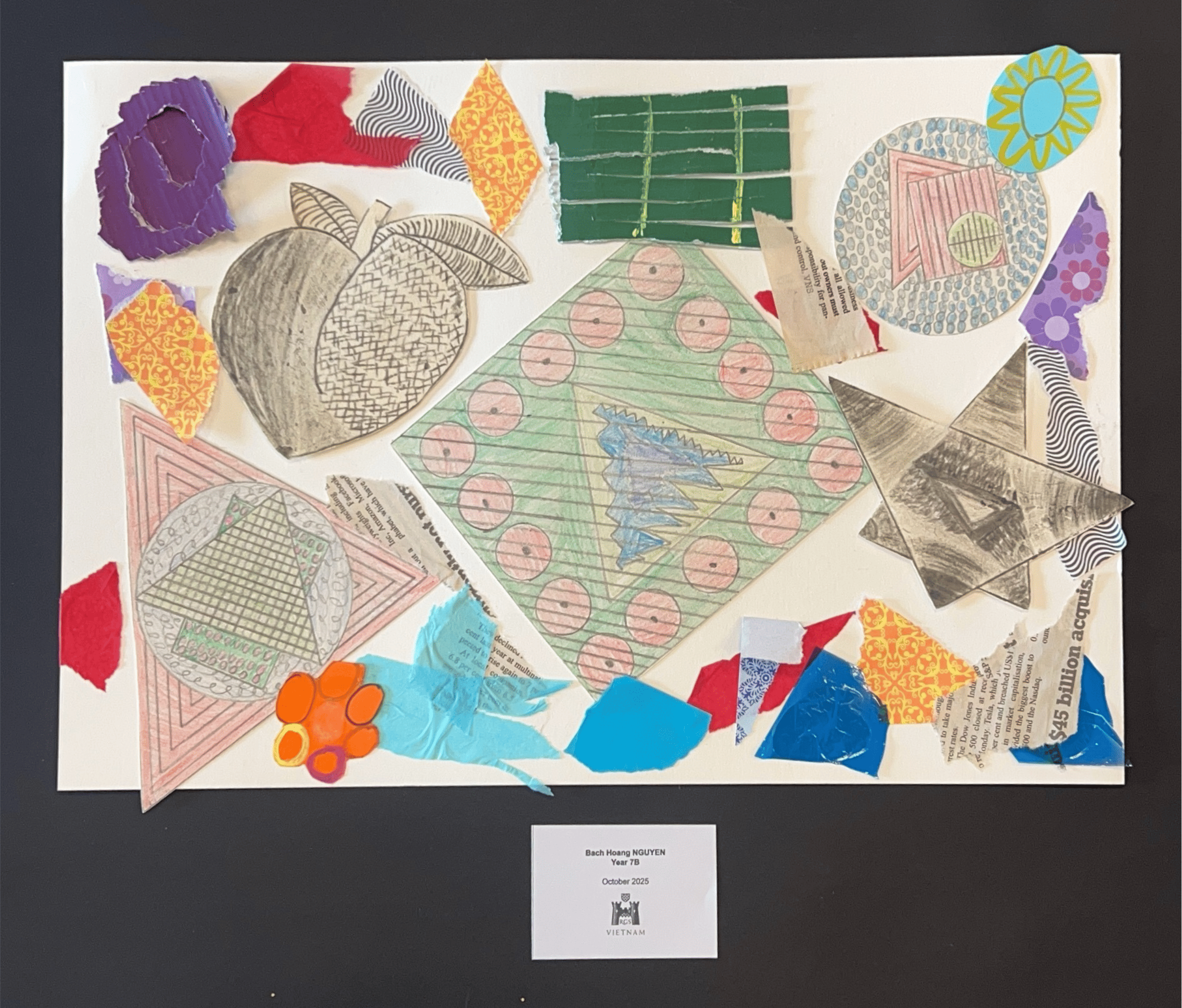 Year 7 - Drawing & Collage 6