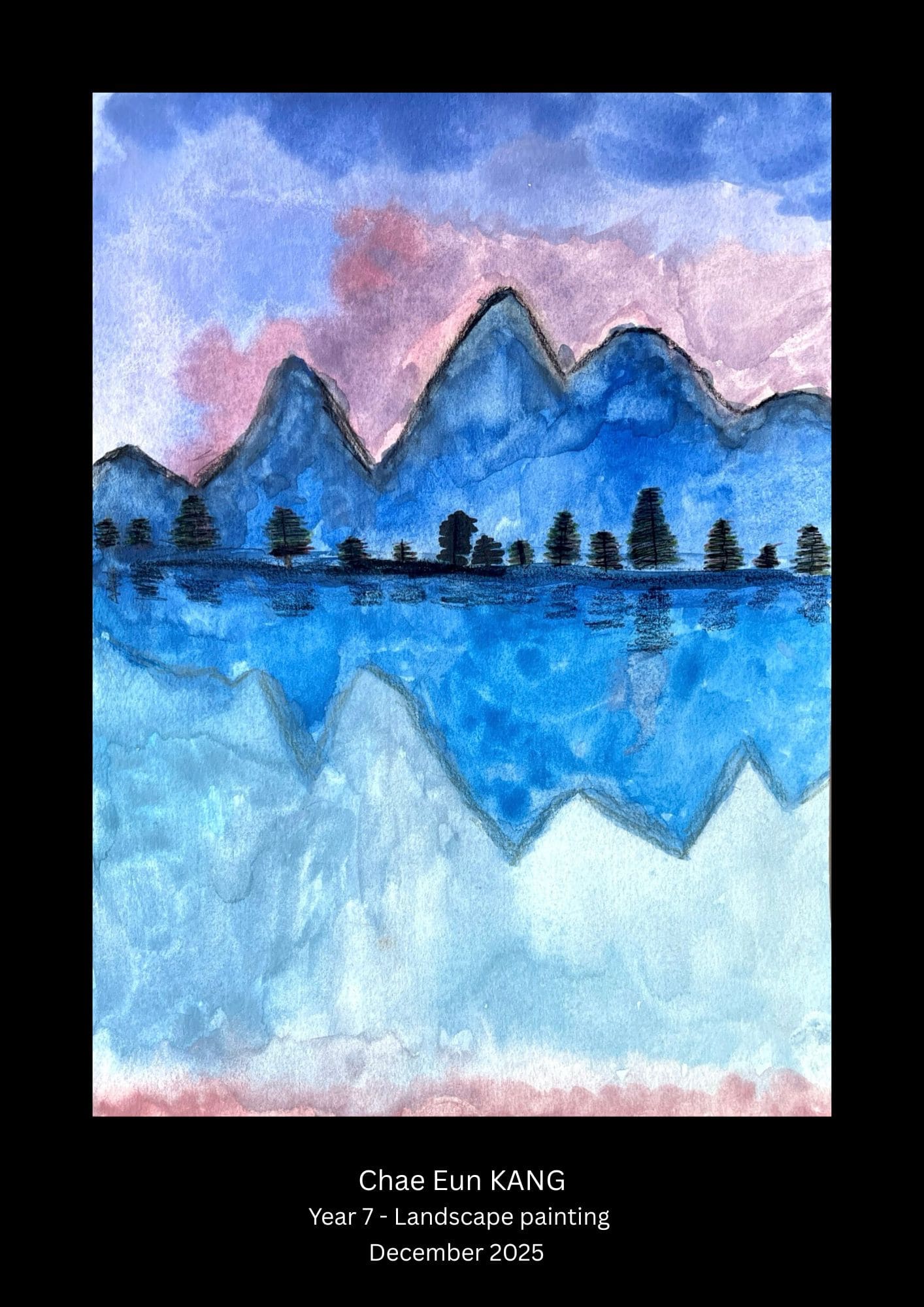 Year 7 - Landscape Painting 14