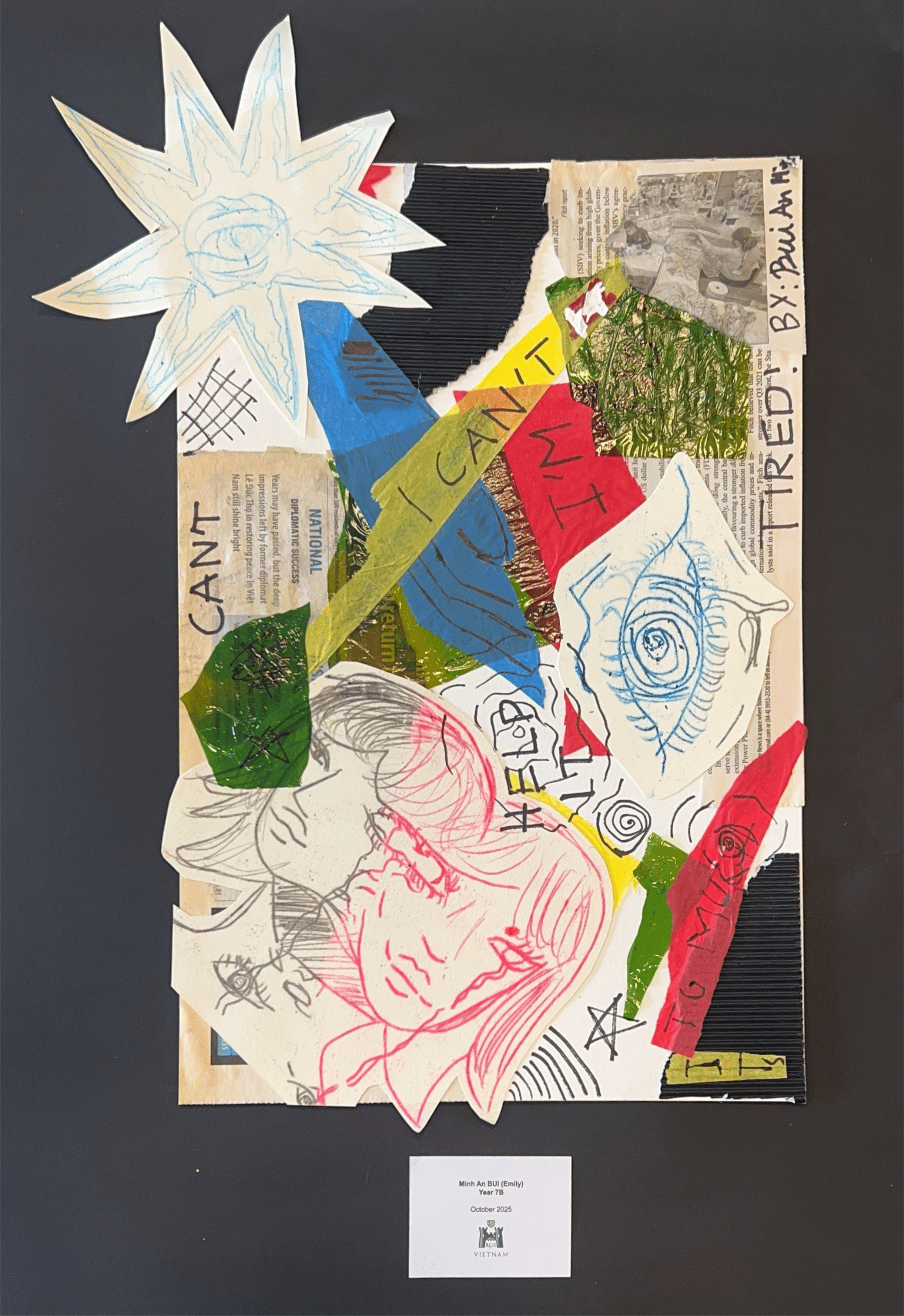 Year 7 - Drawing & Collage 11