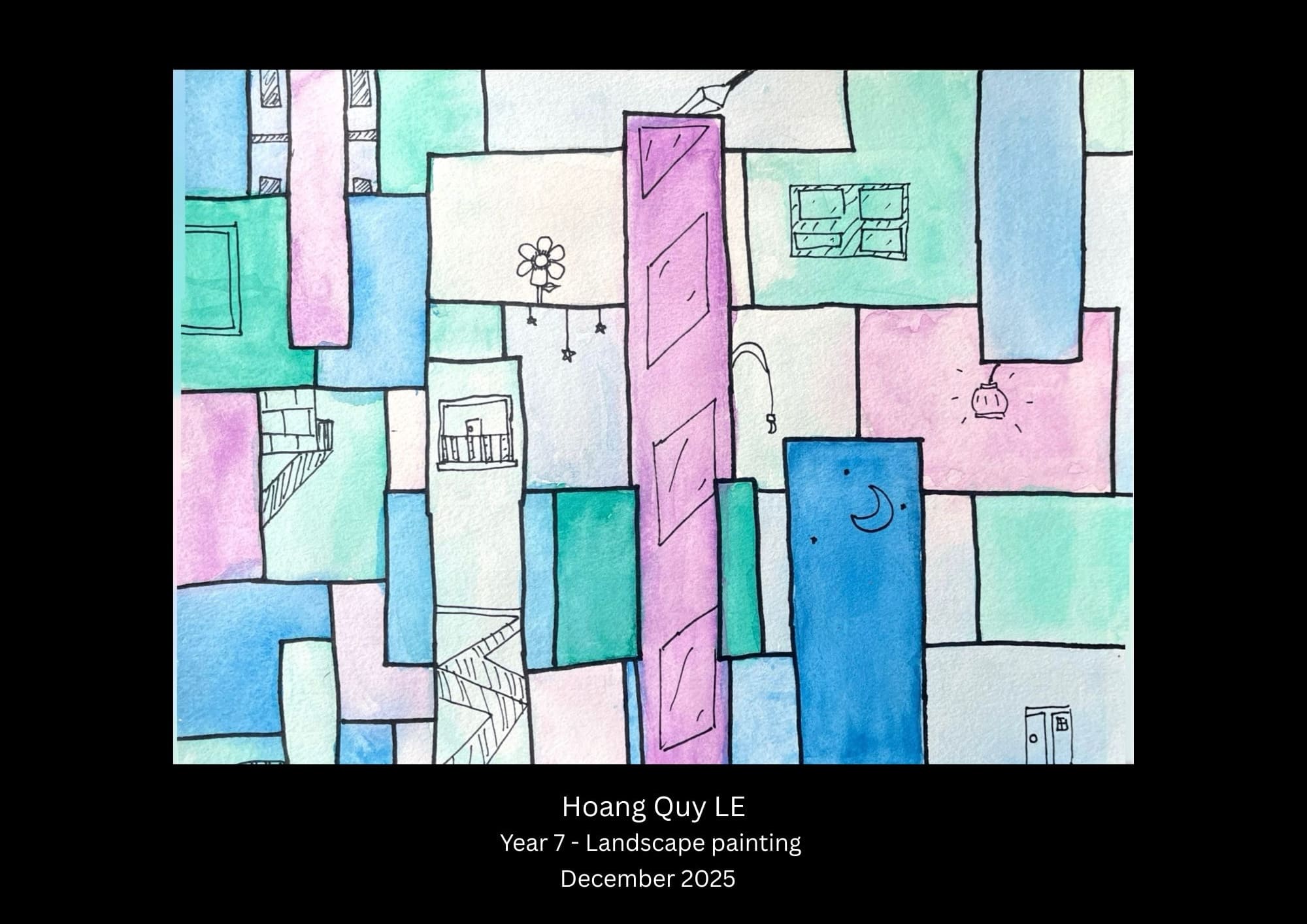 Year 7 - Landscape Painting 24