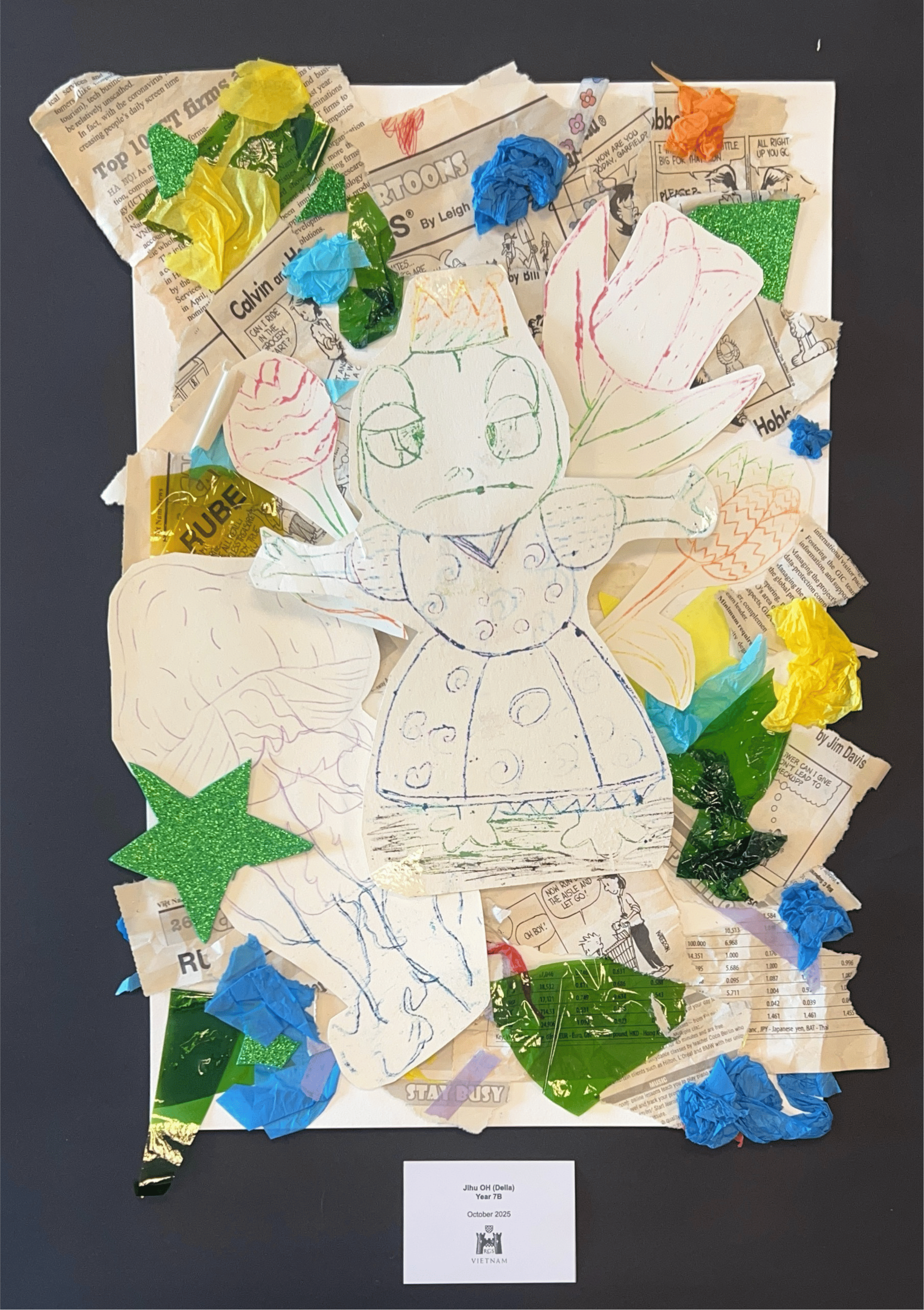 Year 7 - Drawing & Collage 13