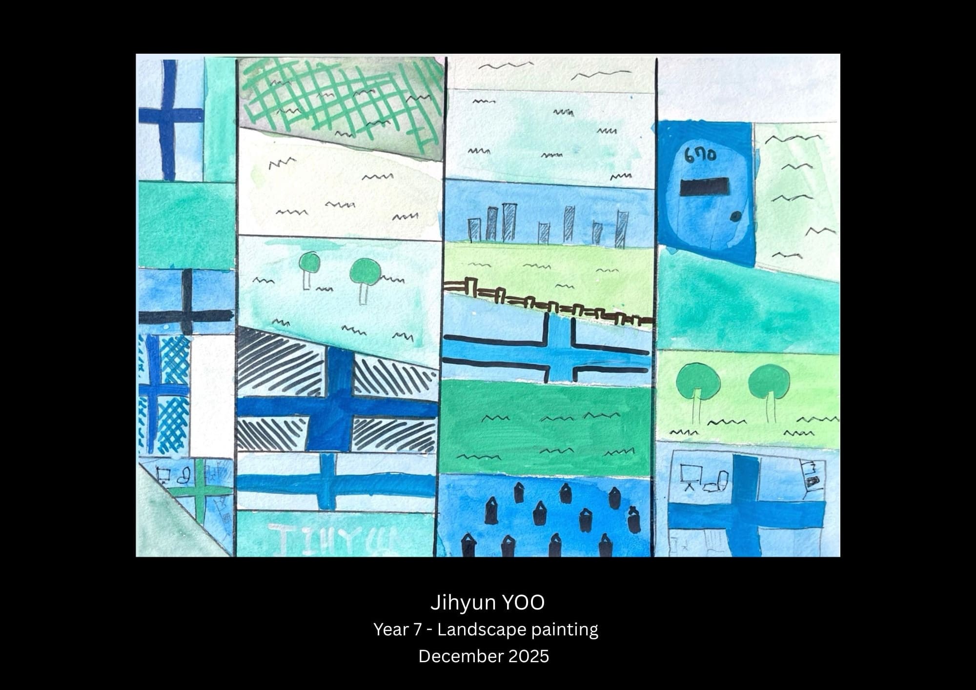 Year 7 - Landscape Painting 19