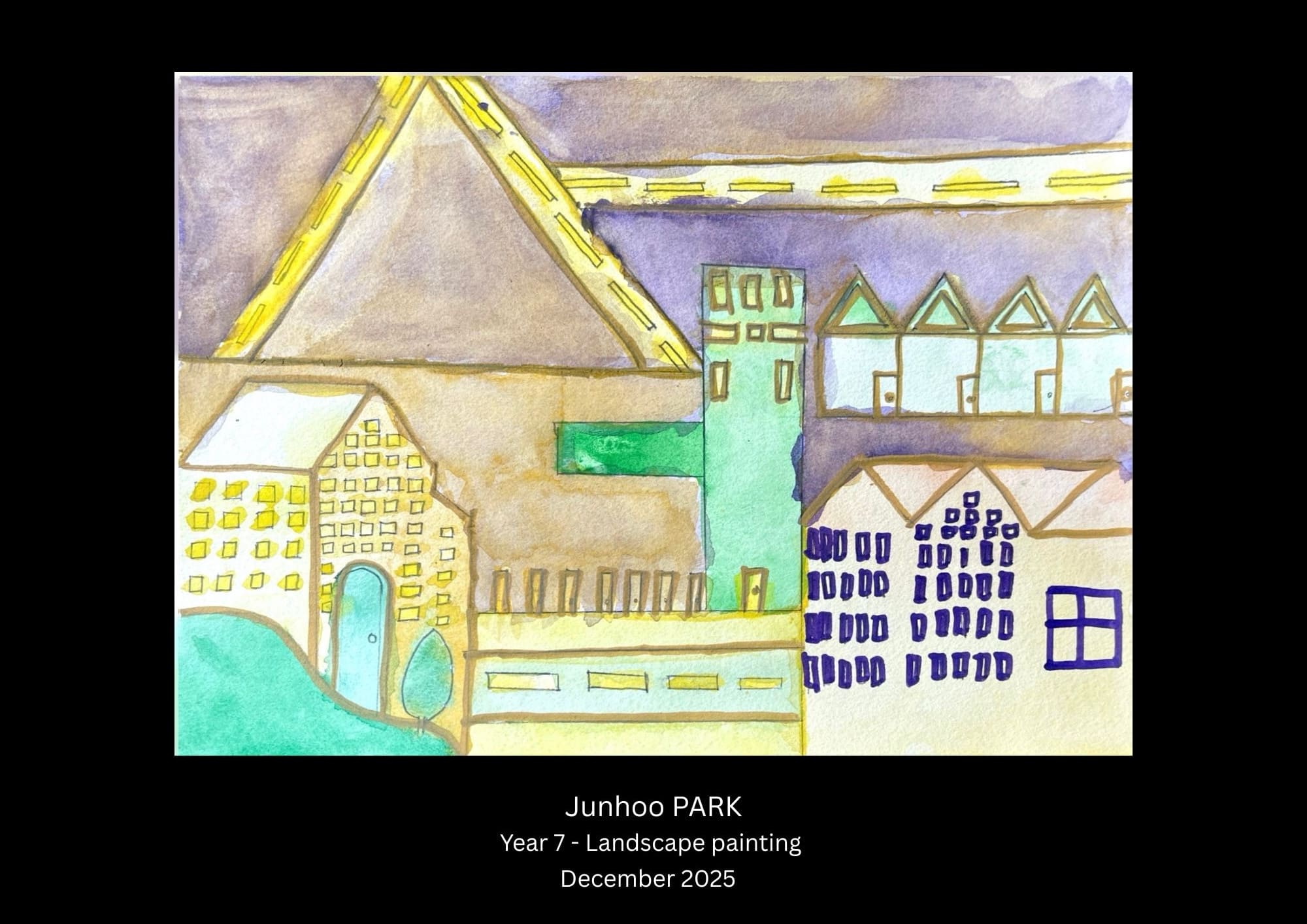 Year 7 - Landscape Painting 20