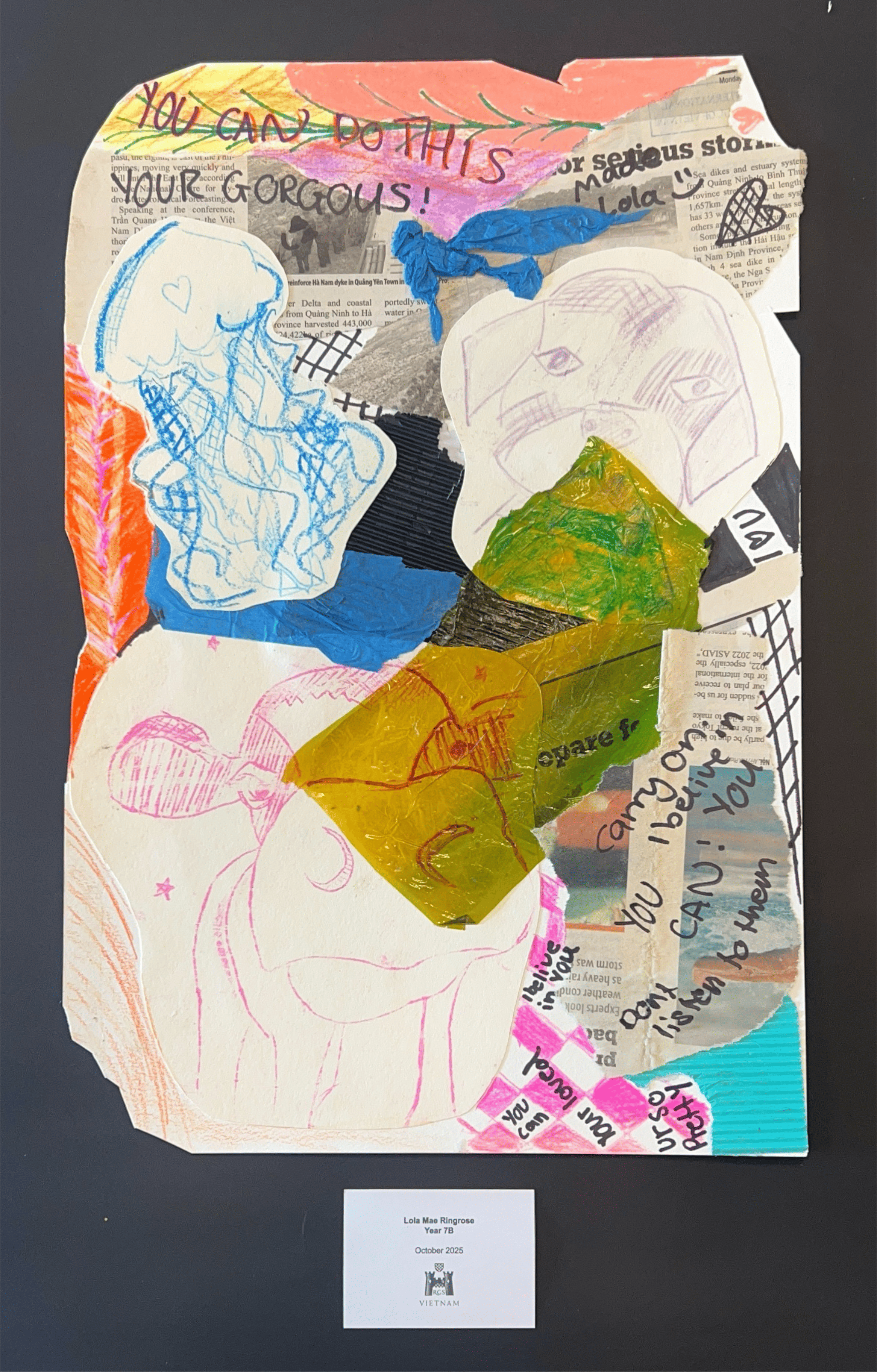 Year 7 - Drawing & Collage 15