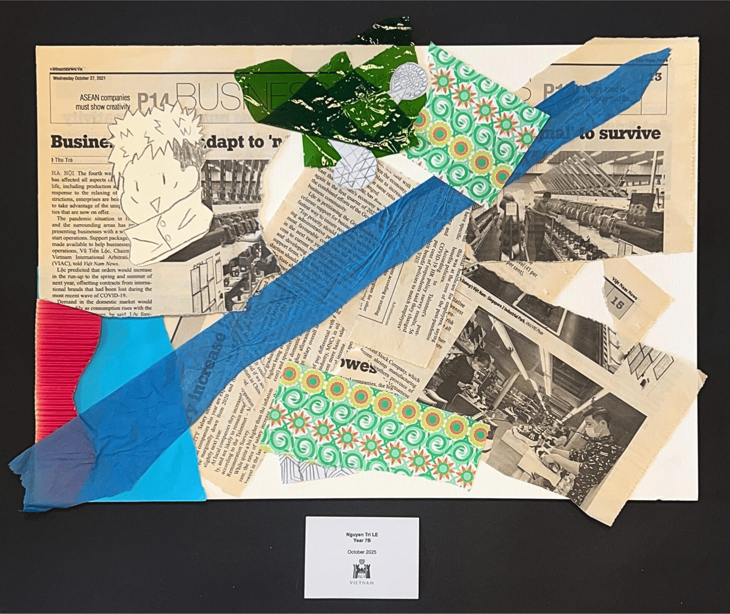 Year 7 - Drawing & Collage 16