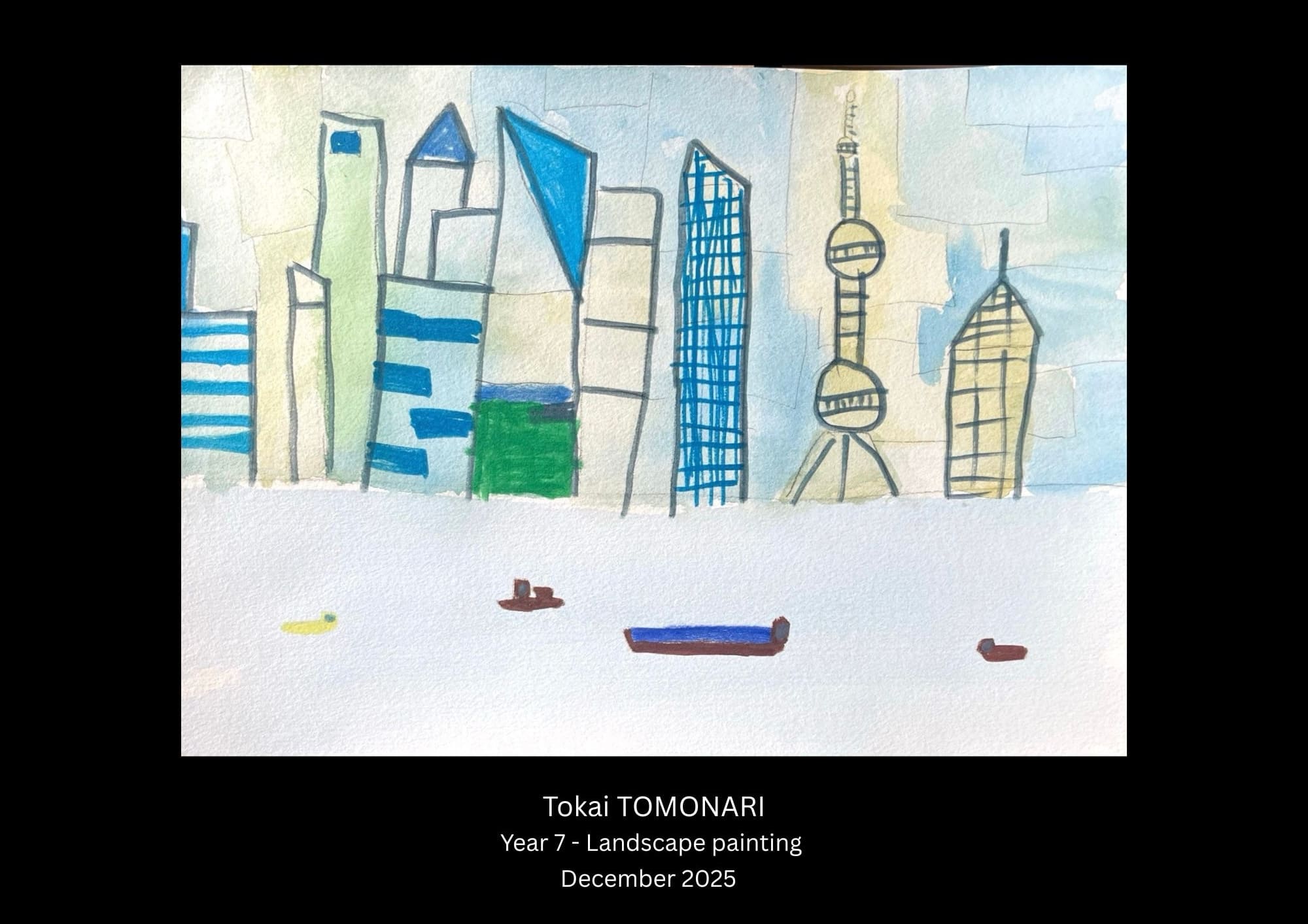 Year 7 - Landscape Painting 26