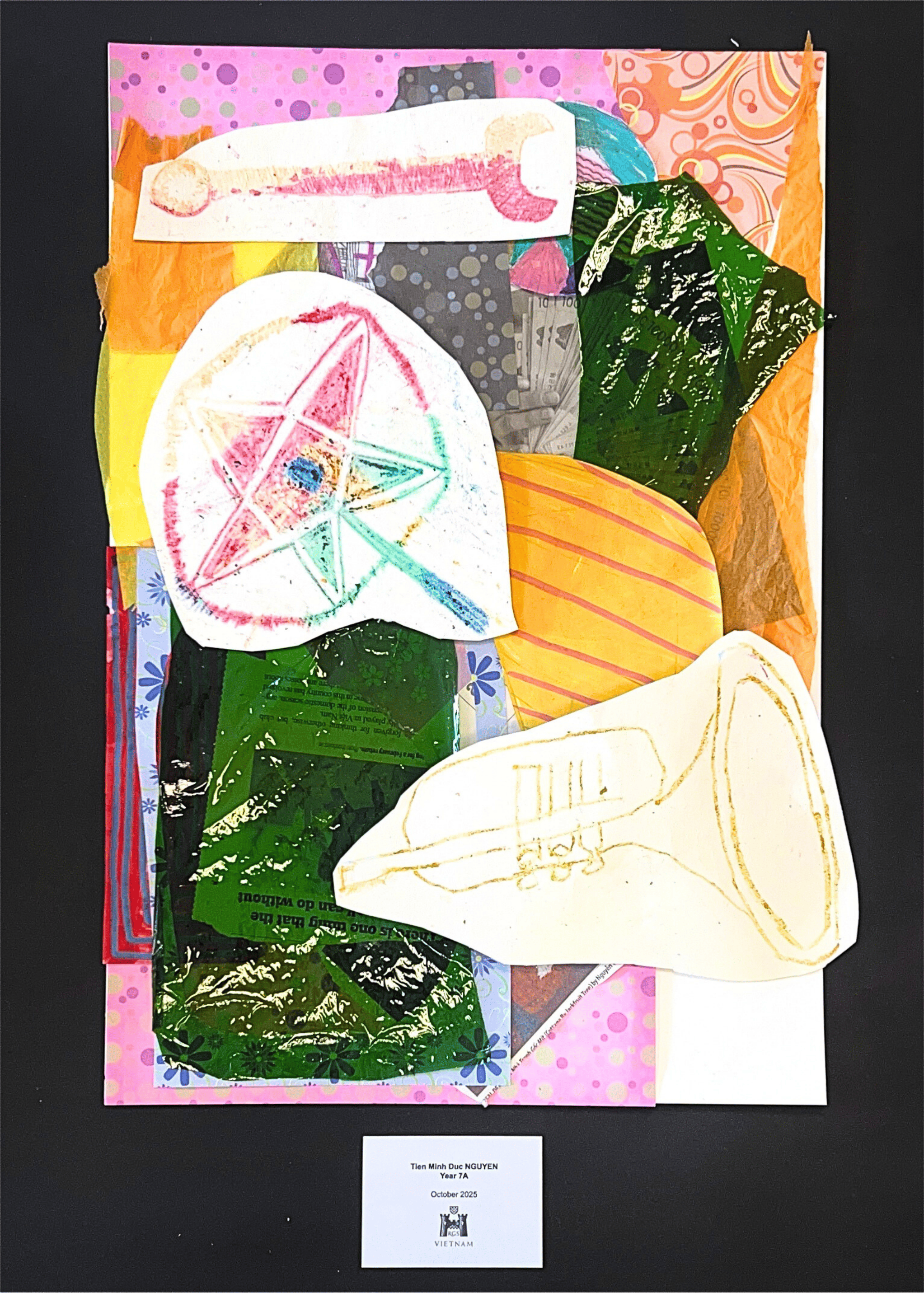 Year 7 - Drawing & Collage 18