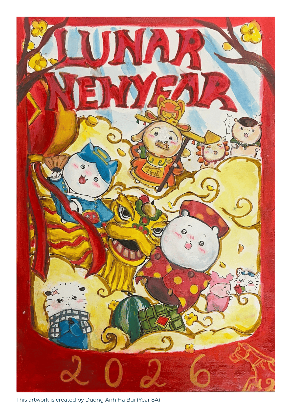 Year 8 - Lunar New Year Poster 7