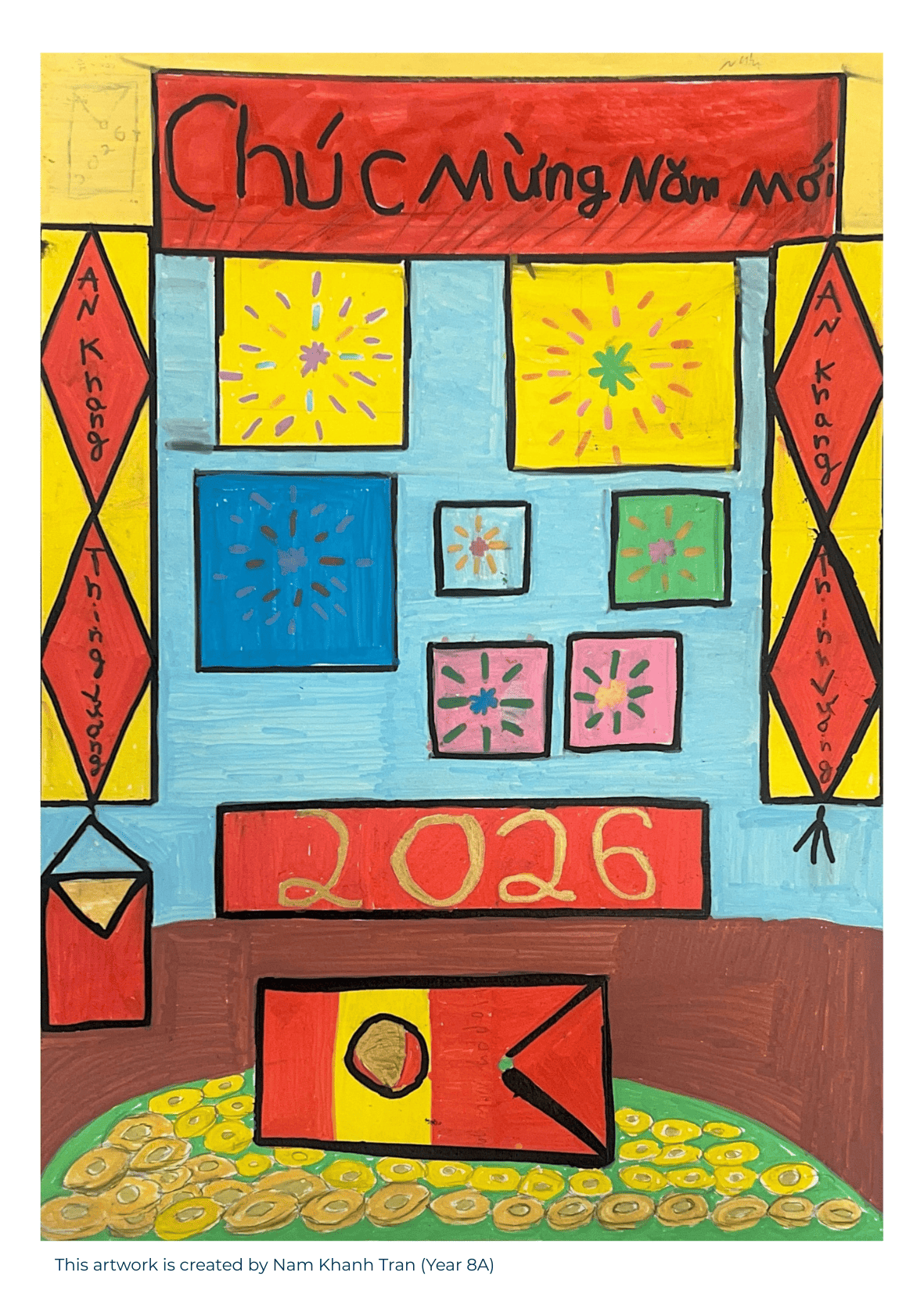Year 8 - Lunar New Year Poster 28