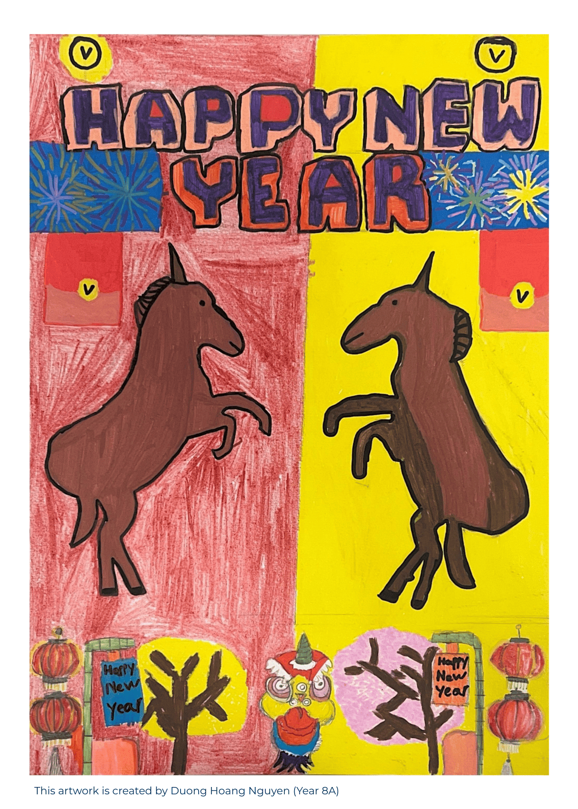 Year 8 - Lunar New Year Poster 4