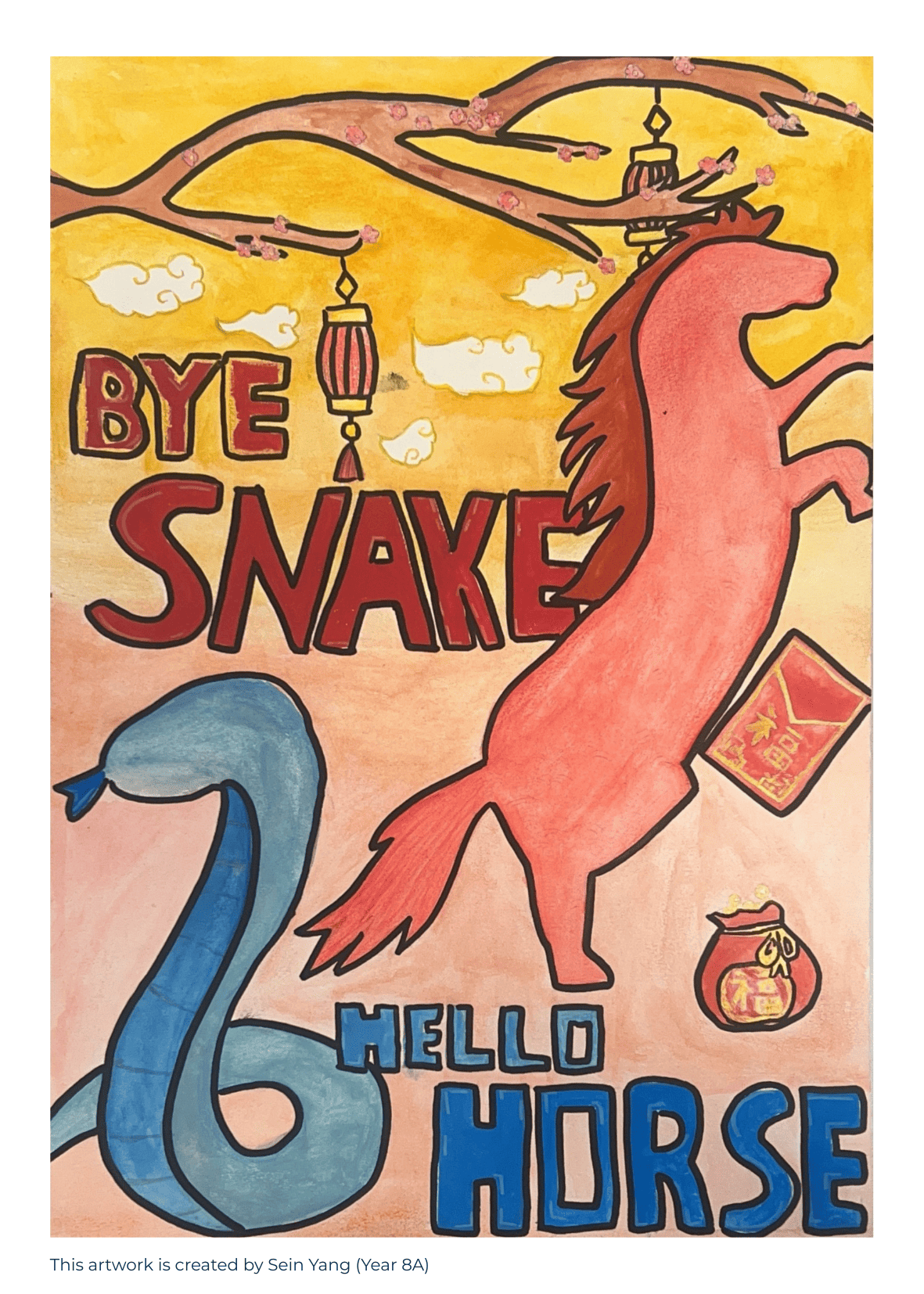 Year 8 - Lunar New Year Poster 25