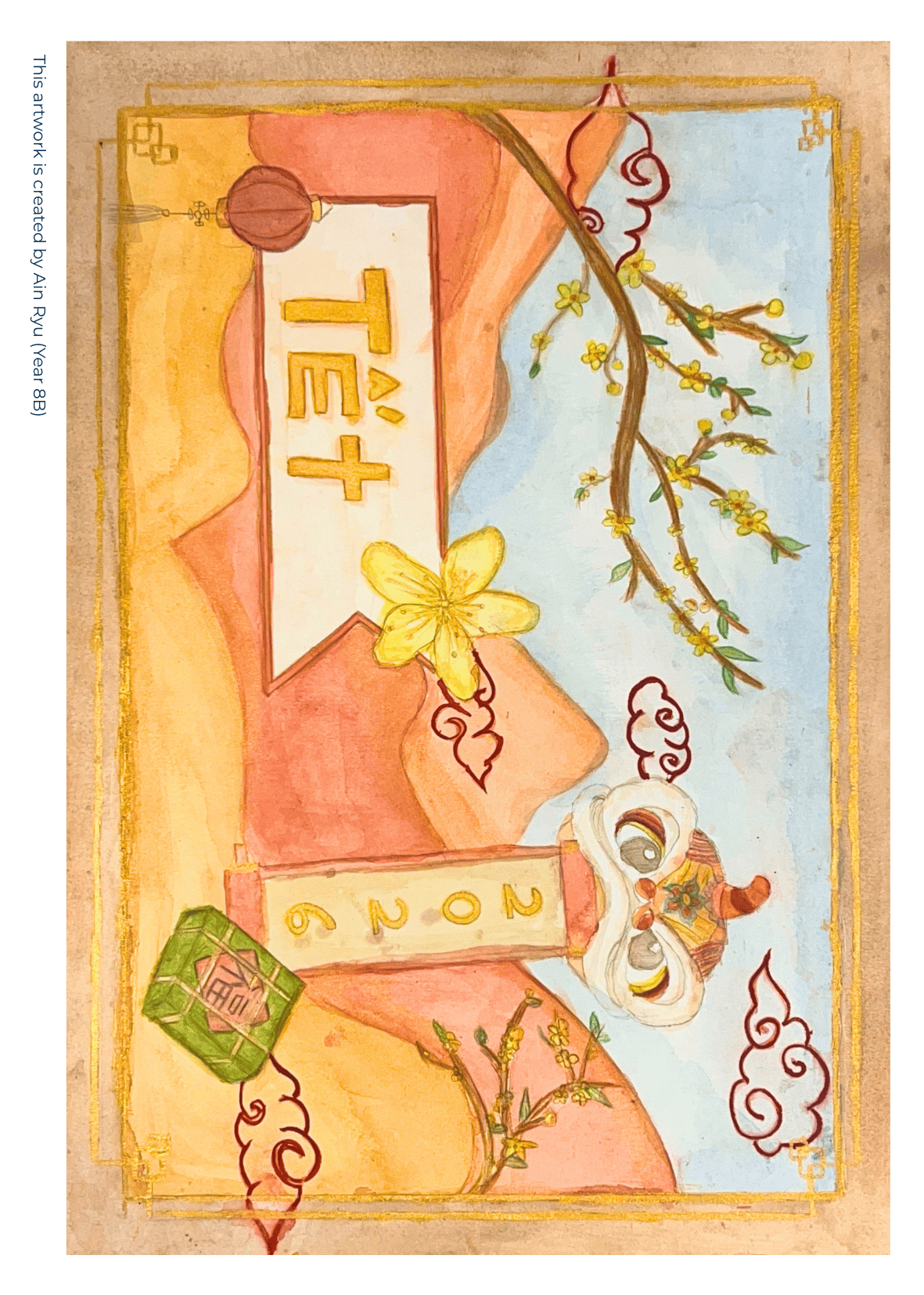 Year 8 - Lunar New Year Poster