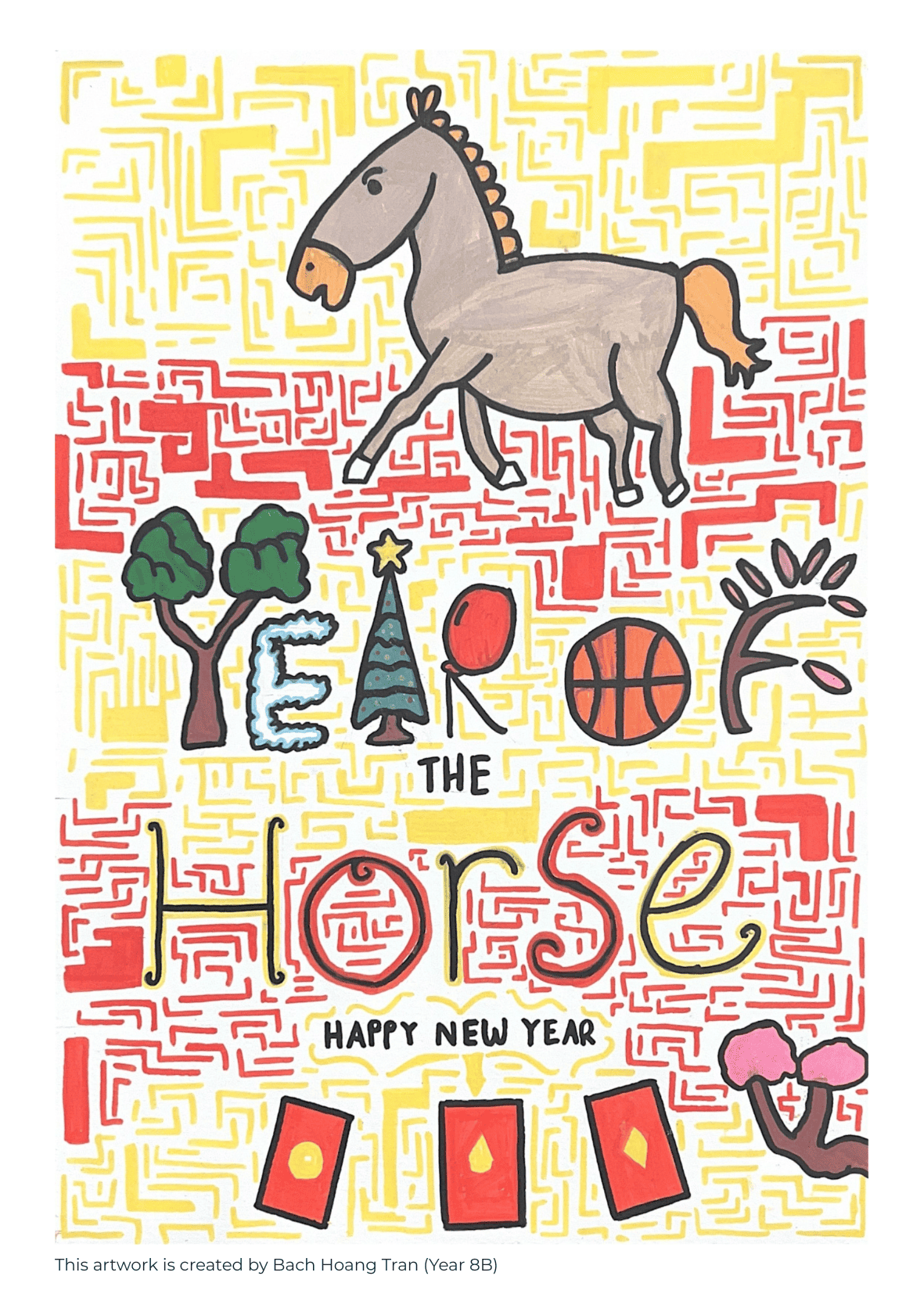 Year 8 - Lunar New Year Poster 24
