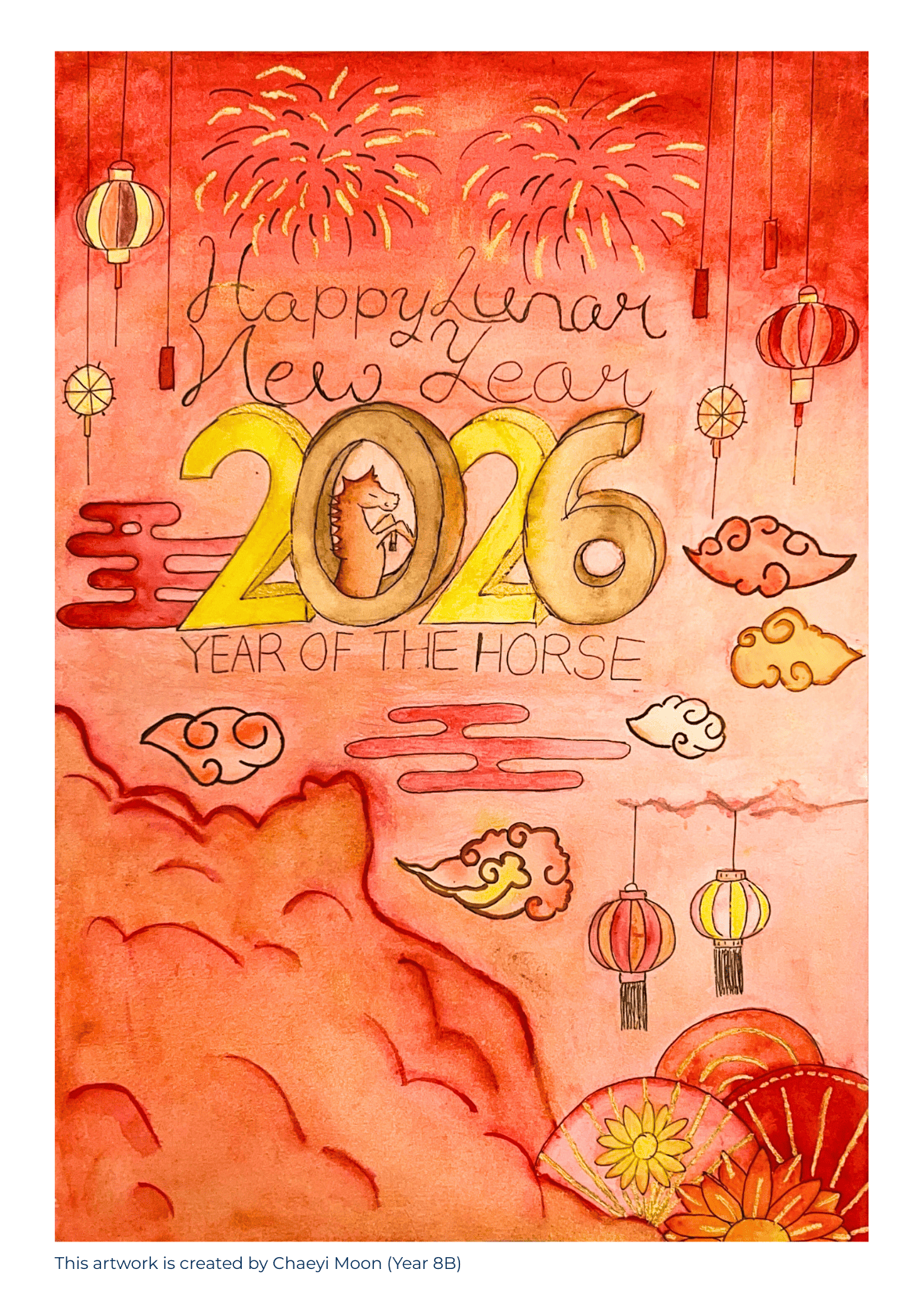 Year 8 - Lunar New Year Poster 9