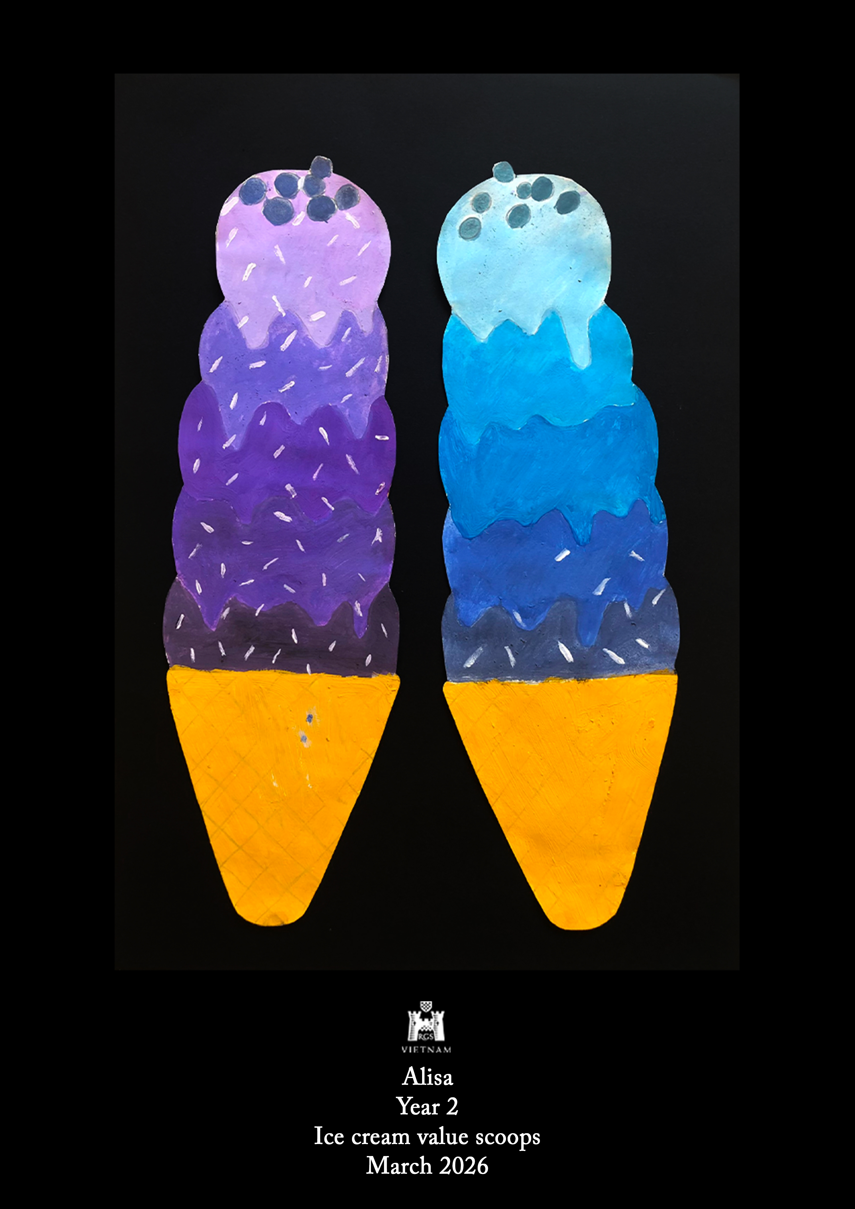 Year 2 - Ice cream value scoops 8