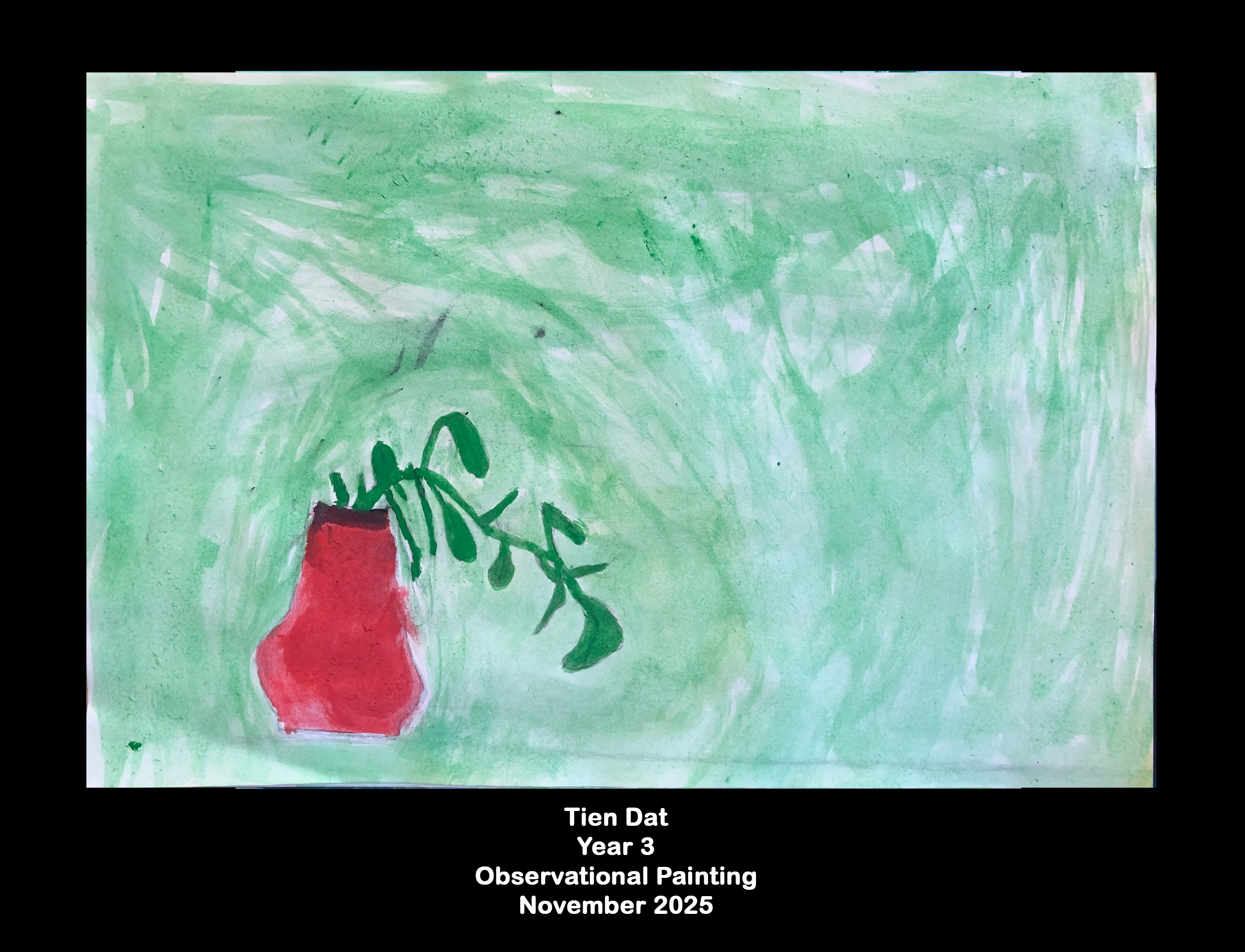Year 3: Observational painting 16