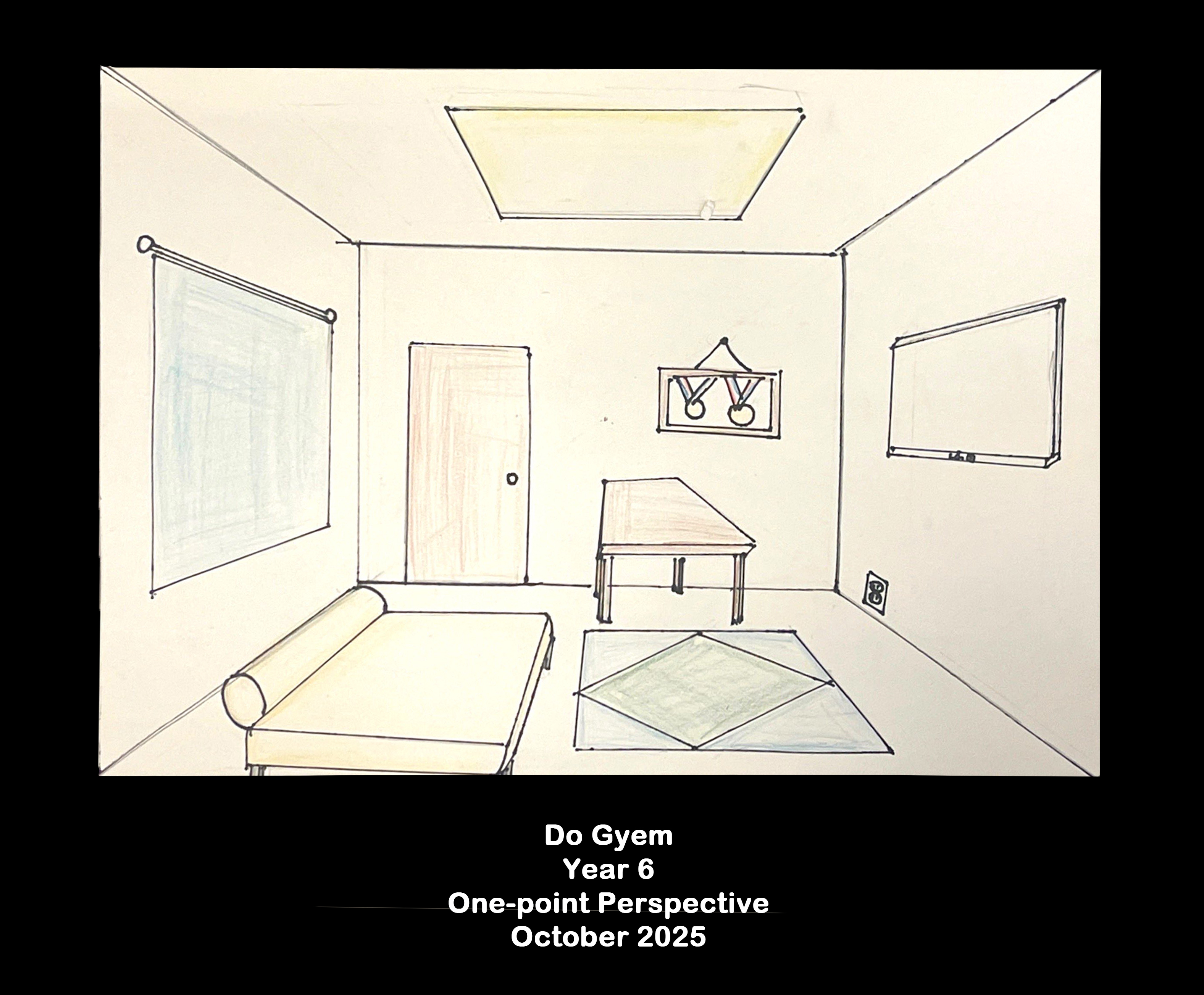 Year 6: One-point perspective 13