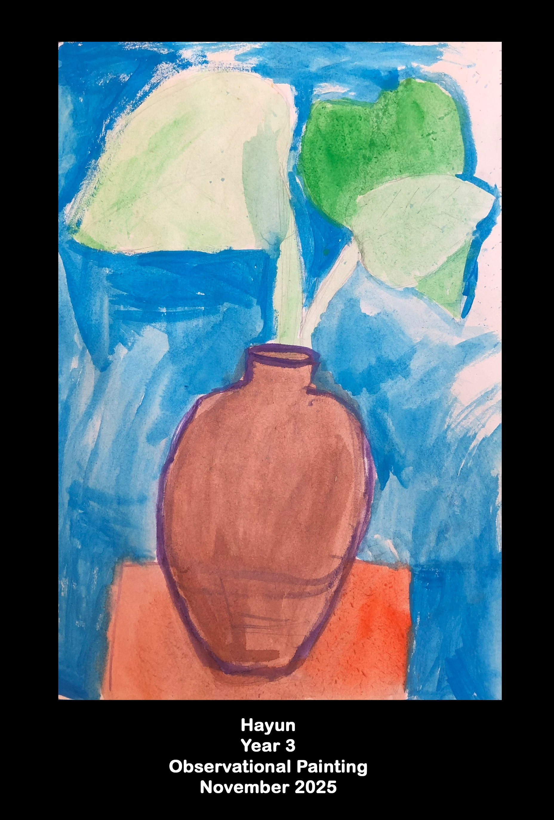 Year 3: Observational painting 14