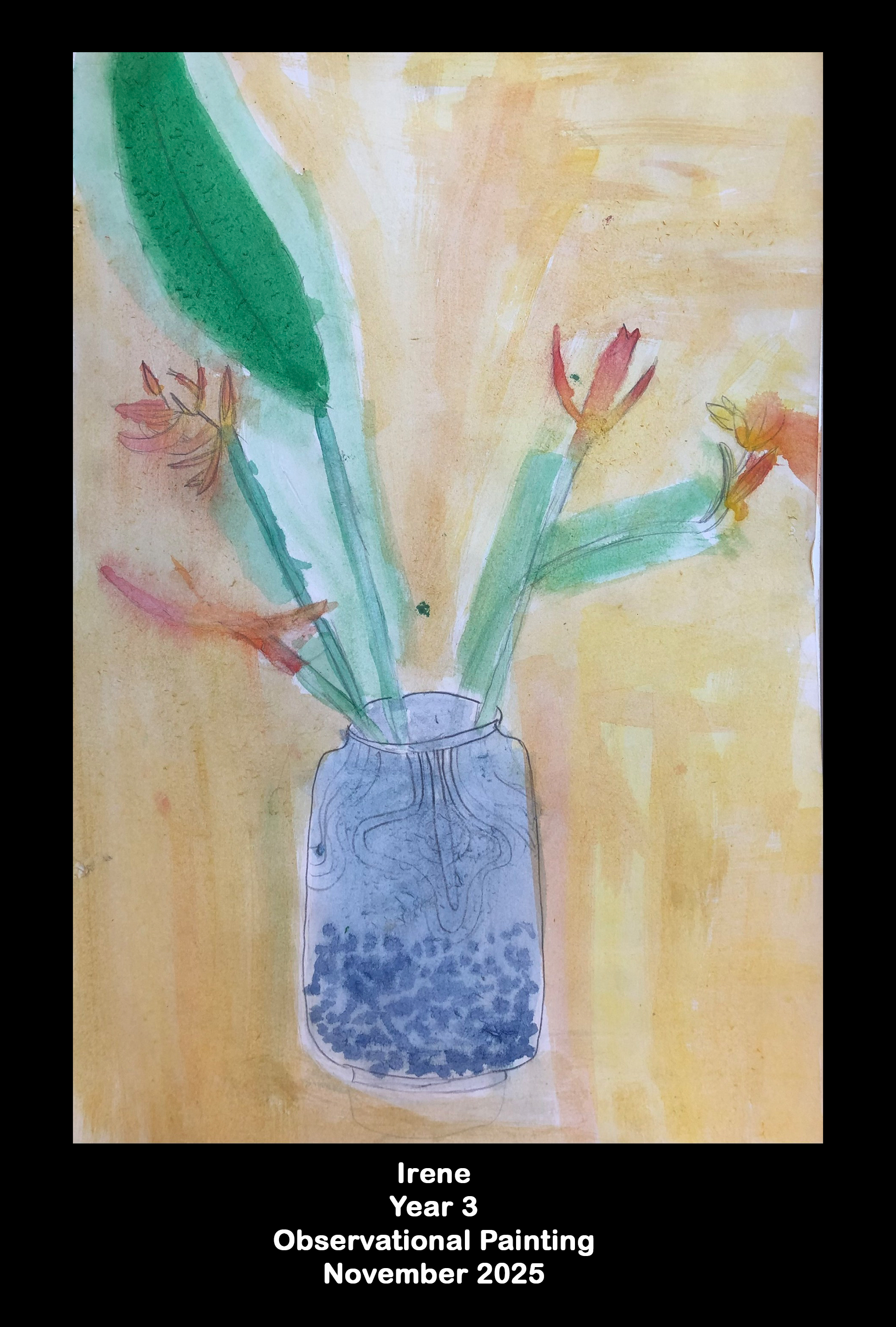 Year 3: Observational painting 13