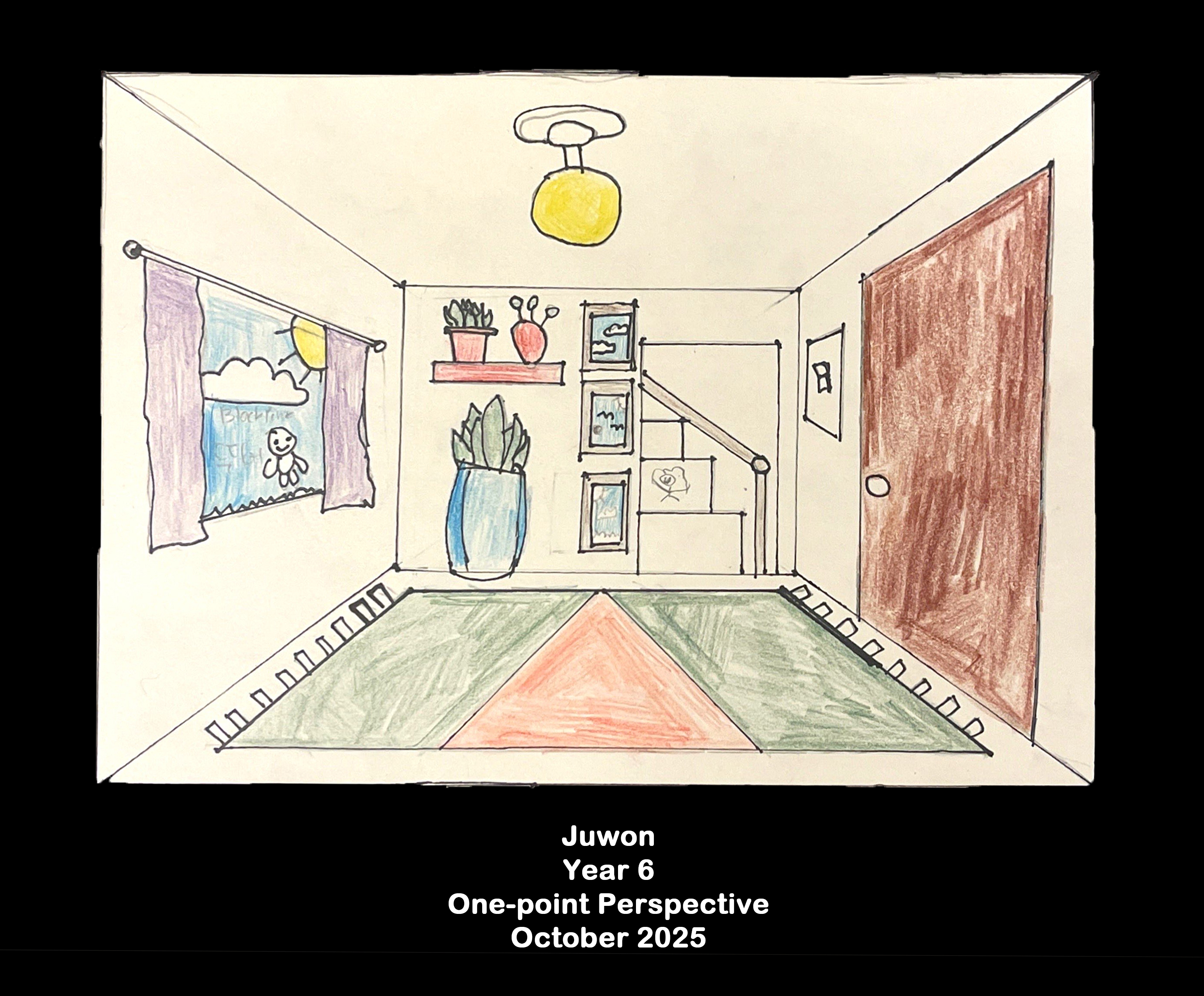 Year 6: One-point perspective 12