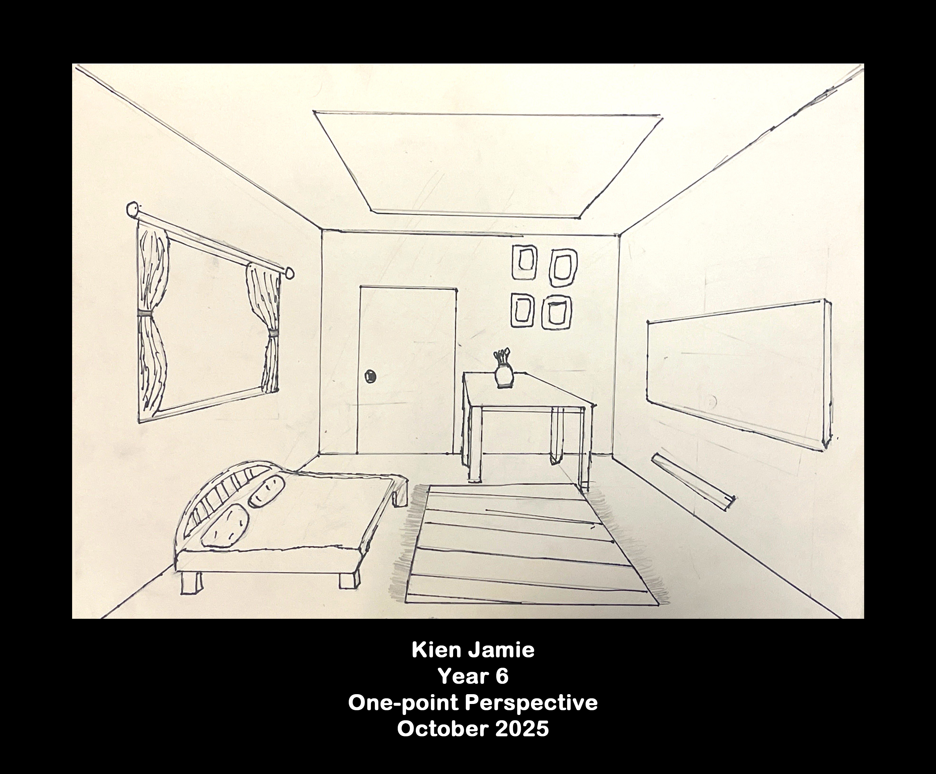 Year 6: One-point perspective 11