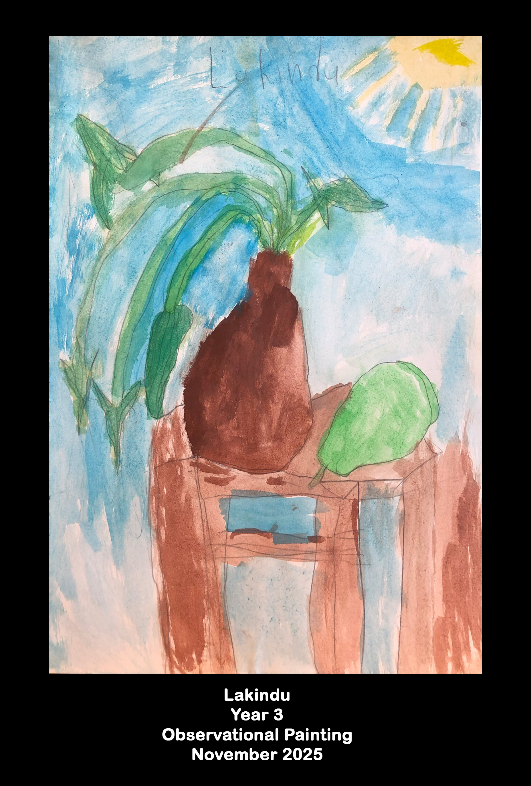 Year 3: Observational painting 9