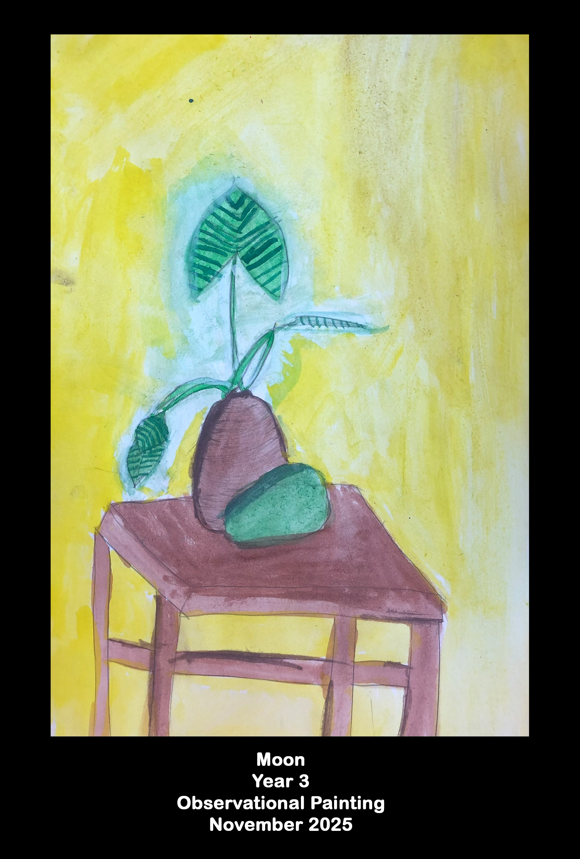 Year 3: Observational painting 1