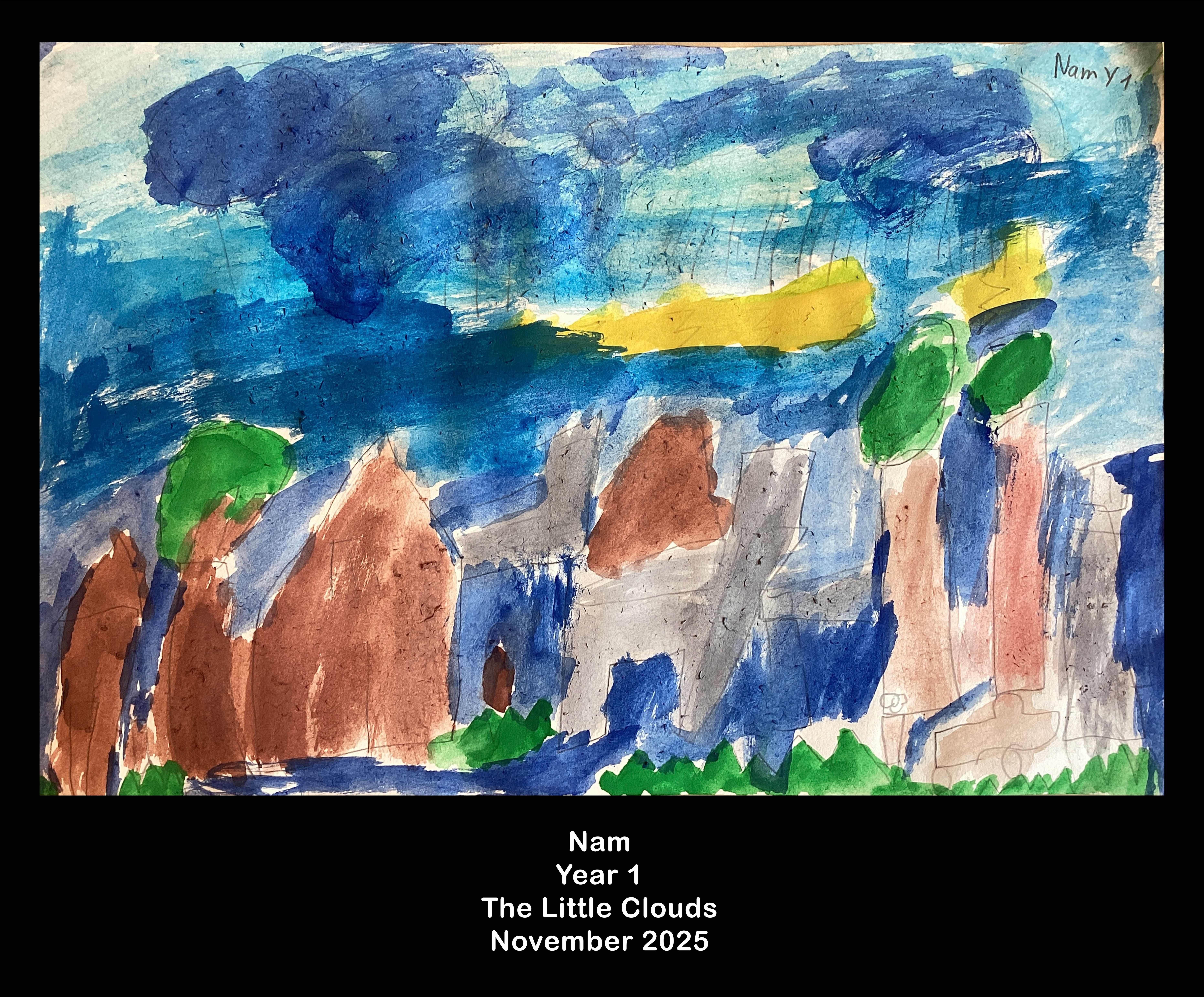 Year 1: The little clouds  5