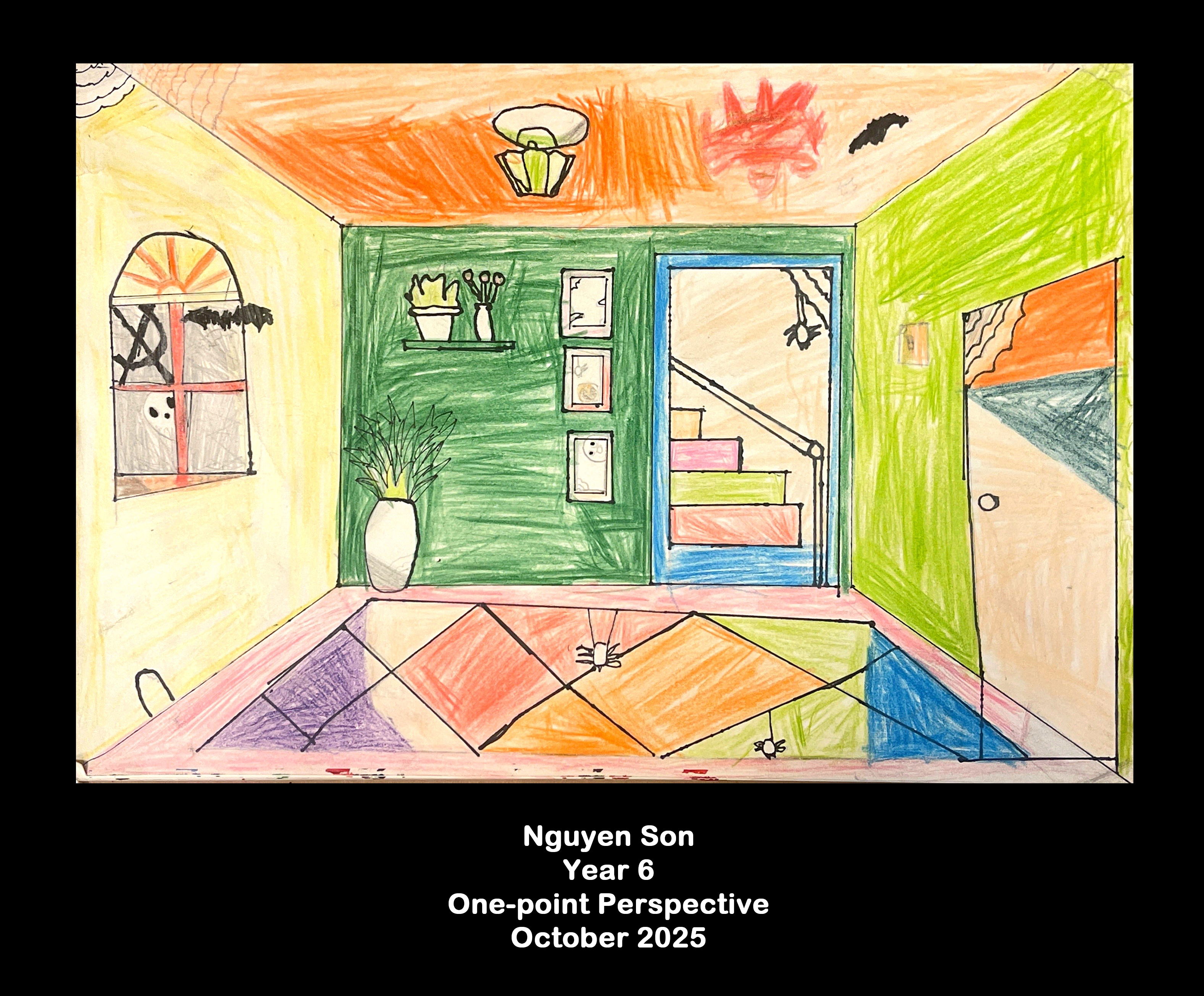Year 6: One-point perspective 10
