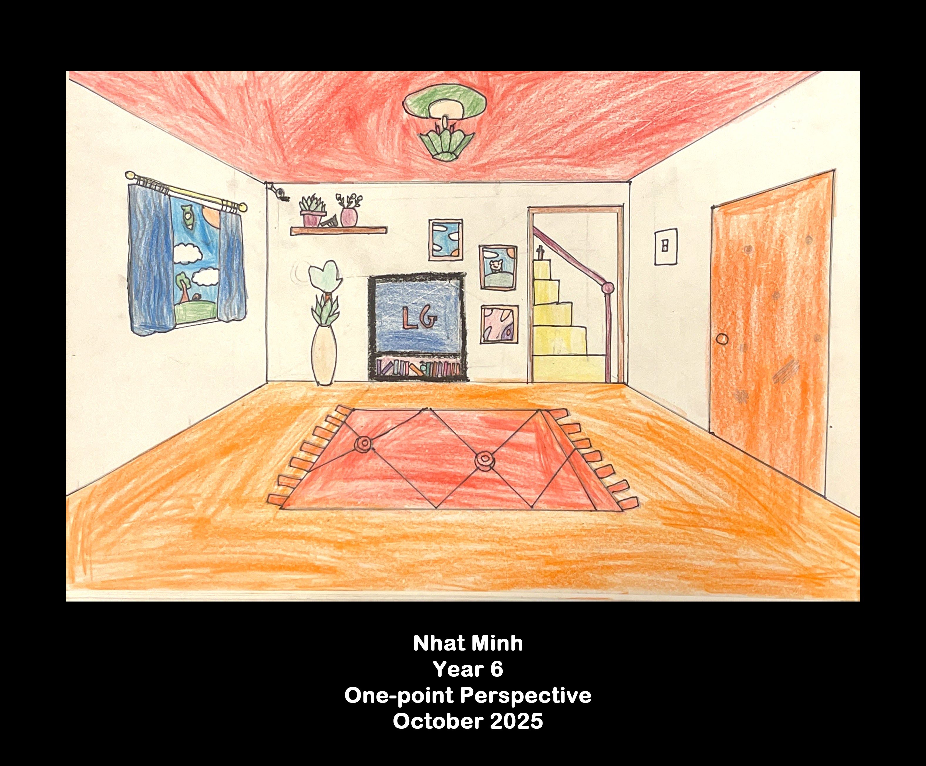 Year 6: One-point perspective 2